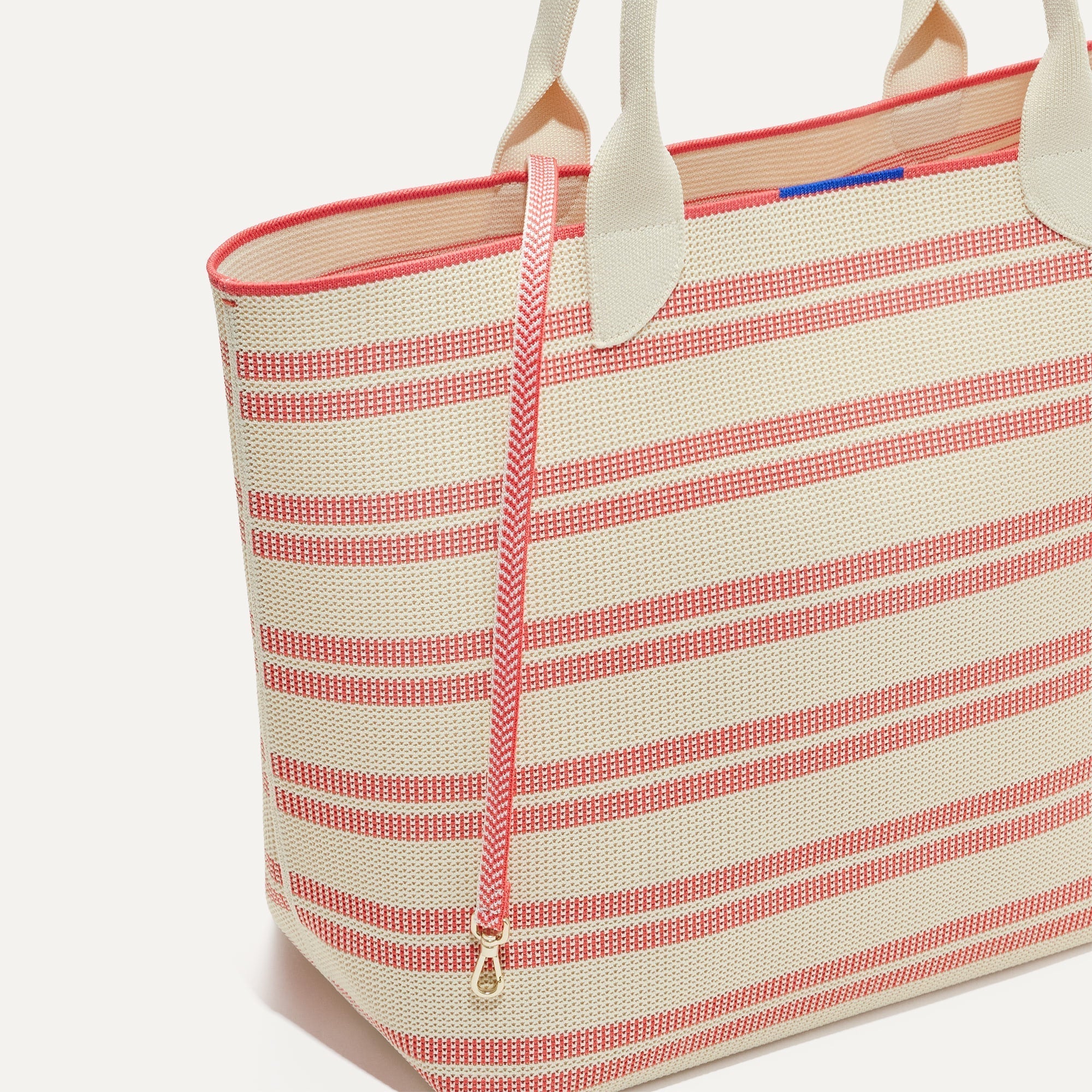 The Lightweight Tote - Coral Stripe(Coral Stripe)
