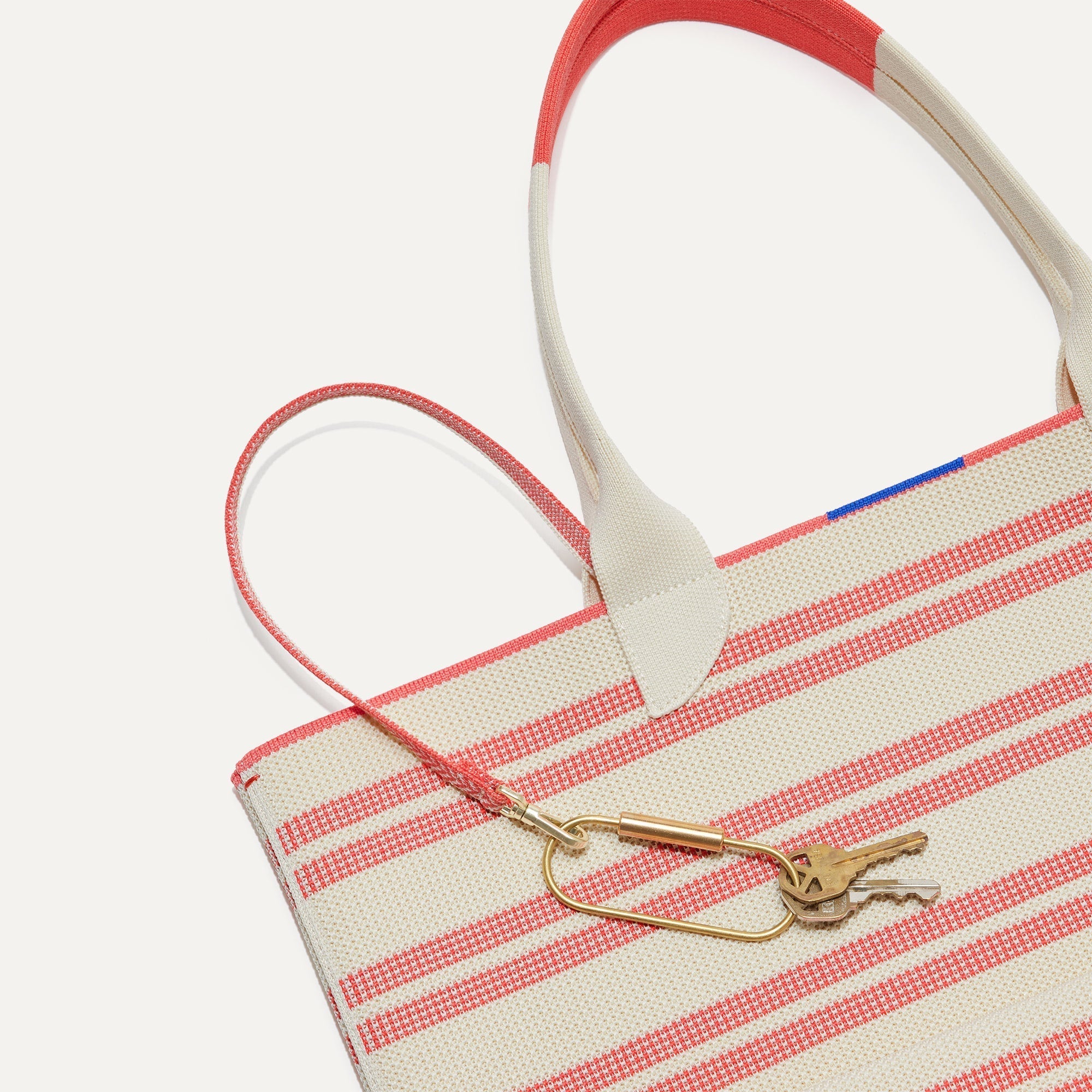 The Lightweight Tote - Coral Stripe(Coral Stripe)