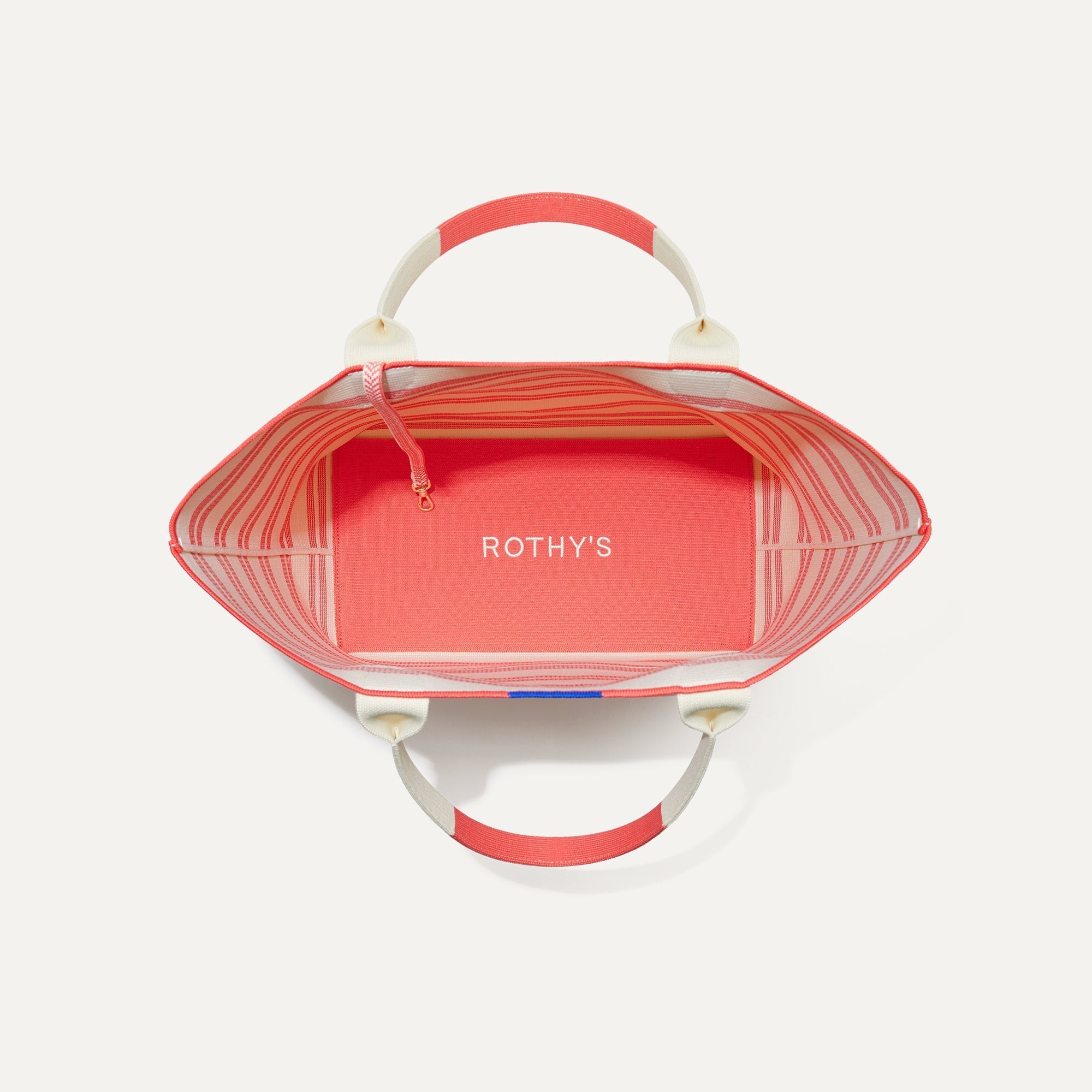The Lightweight Tote - Coral Stripe(Coral Stripe)