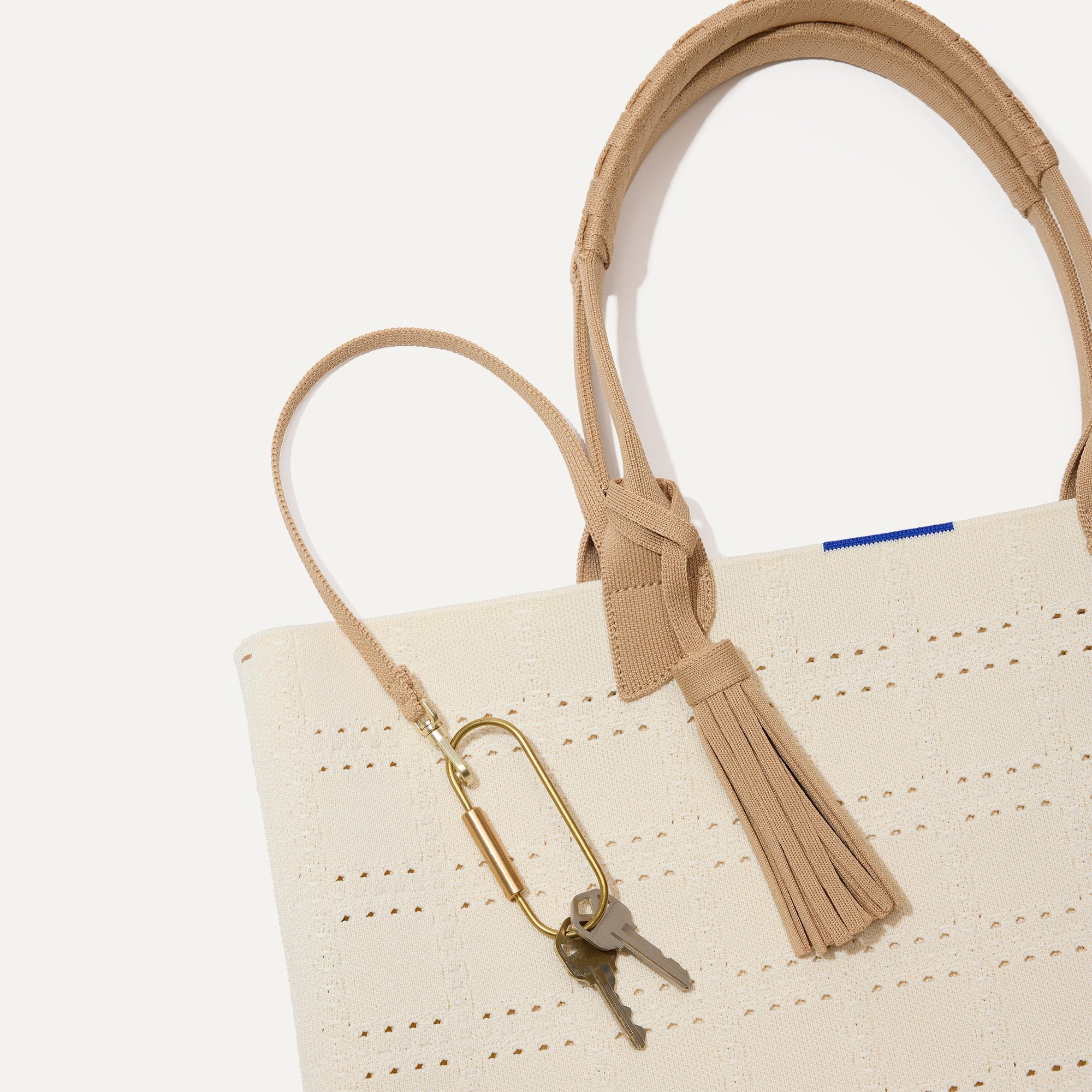 The Lightweight Tote - Ivory Perf(Ivory Perf)