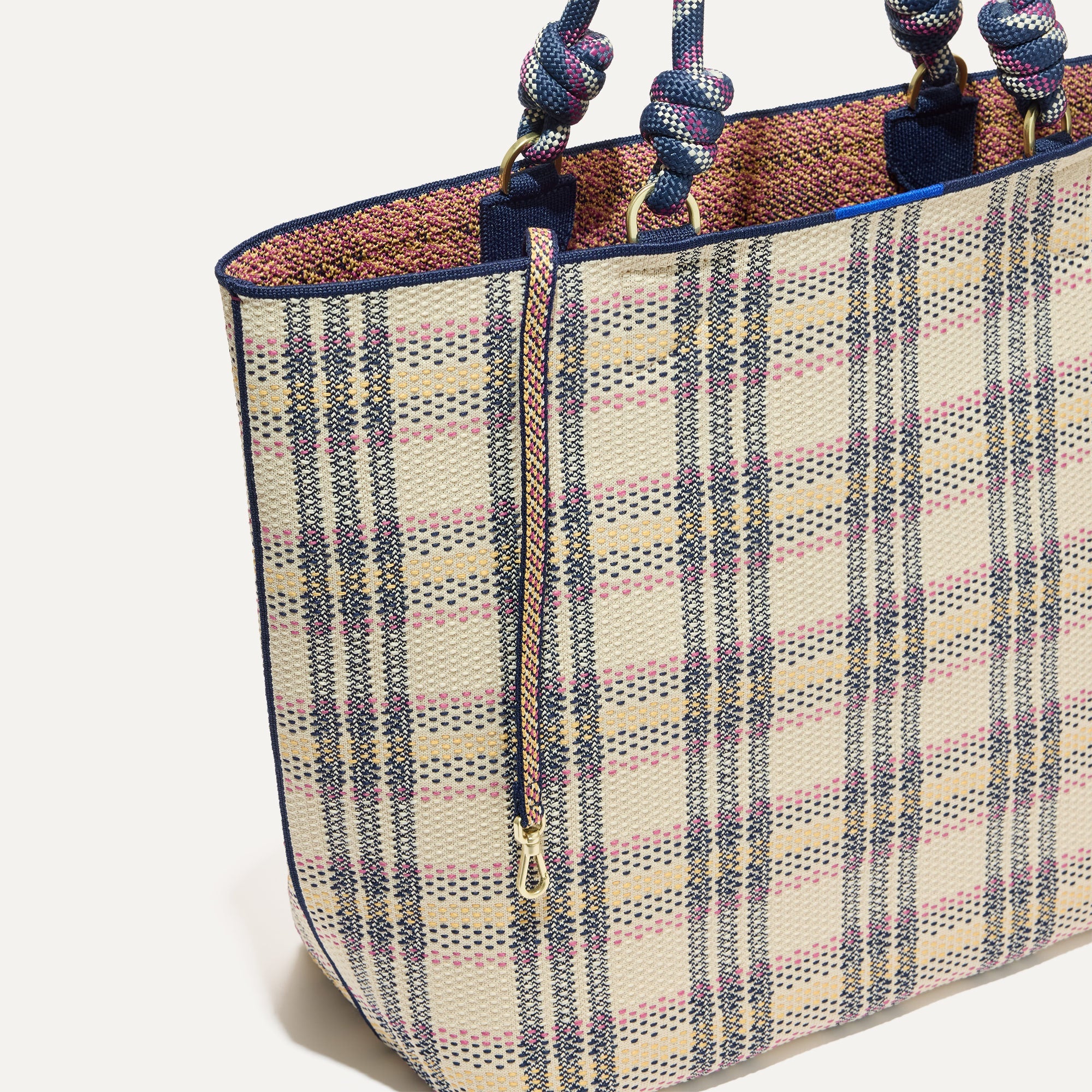 The Lightweight Tote - Spring Plaid(Spring Plaid)