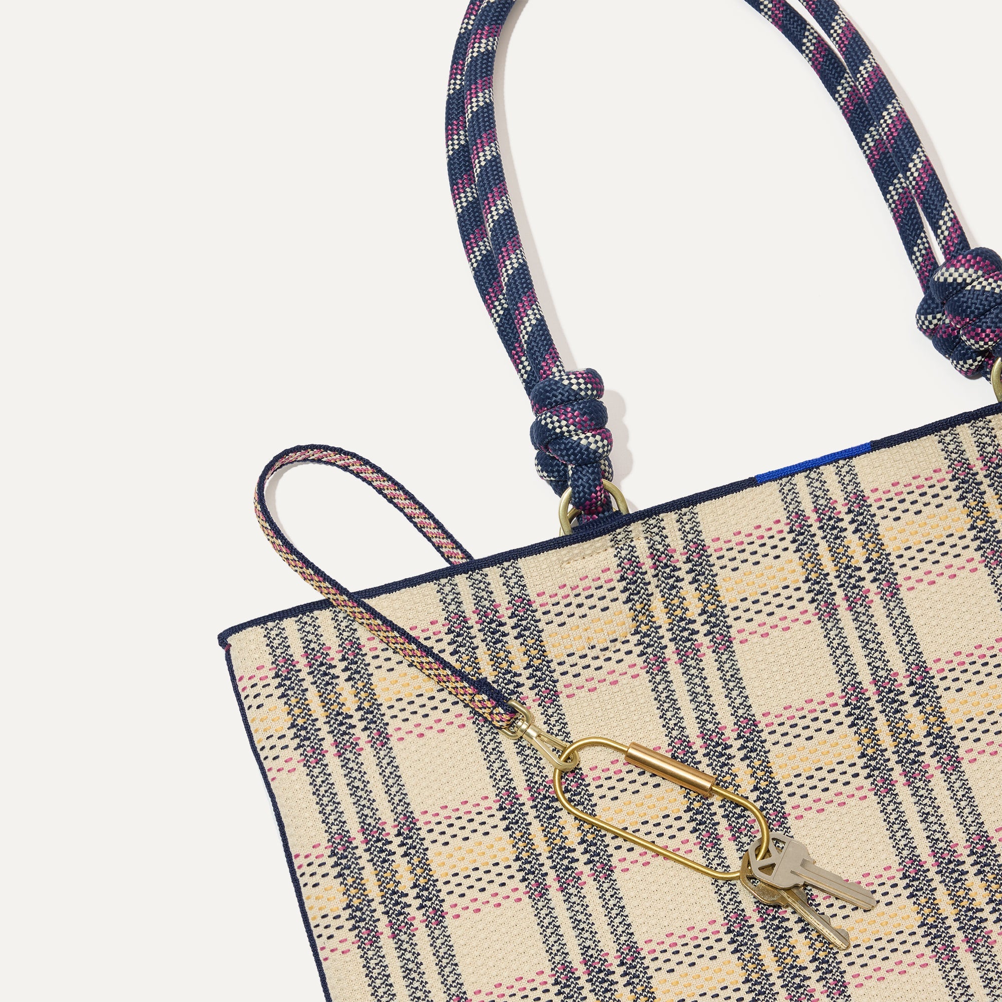 The Lightweight Tote - Spring Plaid(Spring Plaid)