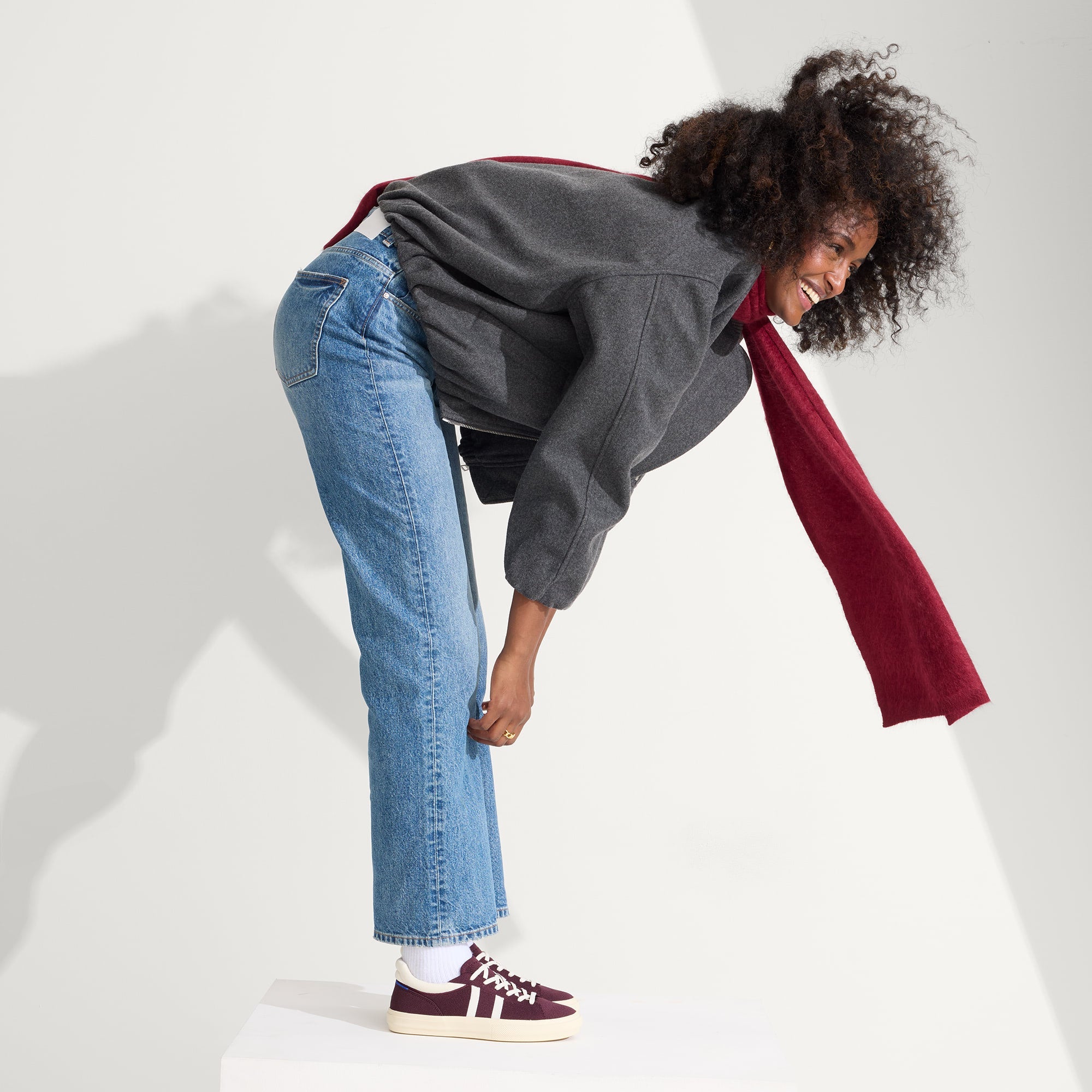 The Women's RS02 Sneaker - Burgundy Blitz(Burgundy Blitz,5)