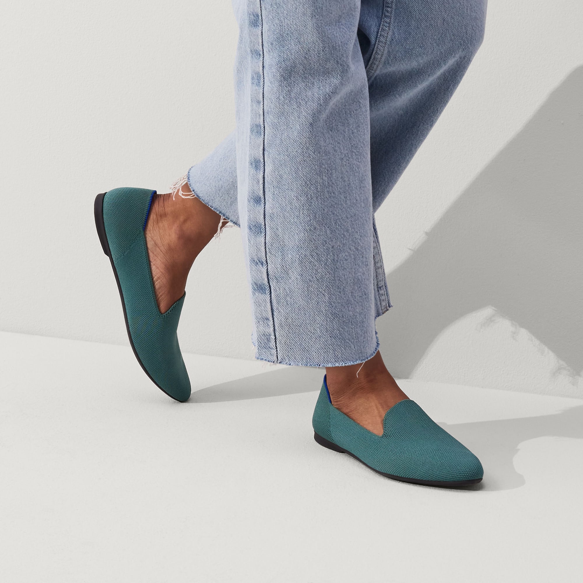The Almond Loafer - Blue Sage(Blue Sage,5)