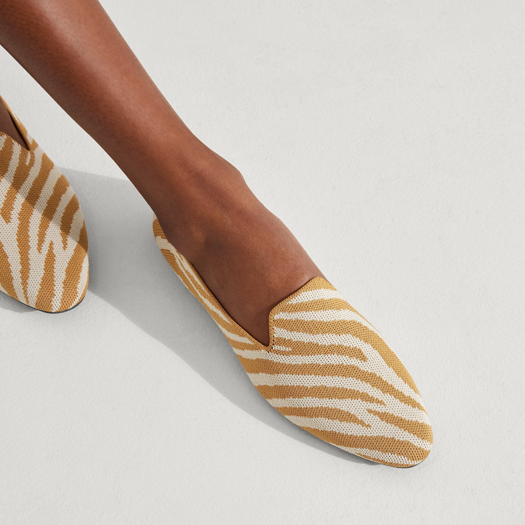 The Almond Loafer - Brown Zebra(Brown Zebra,5)