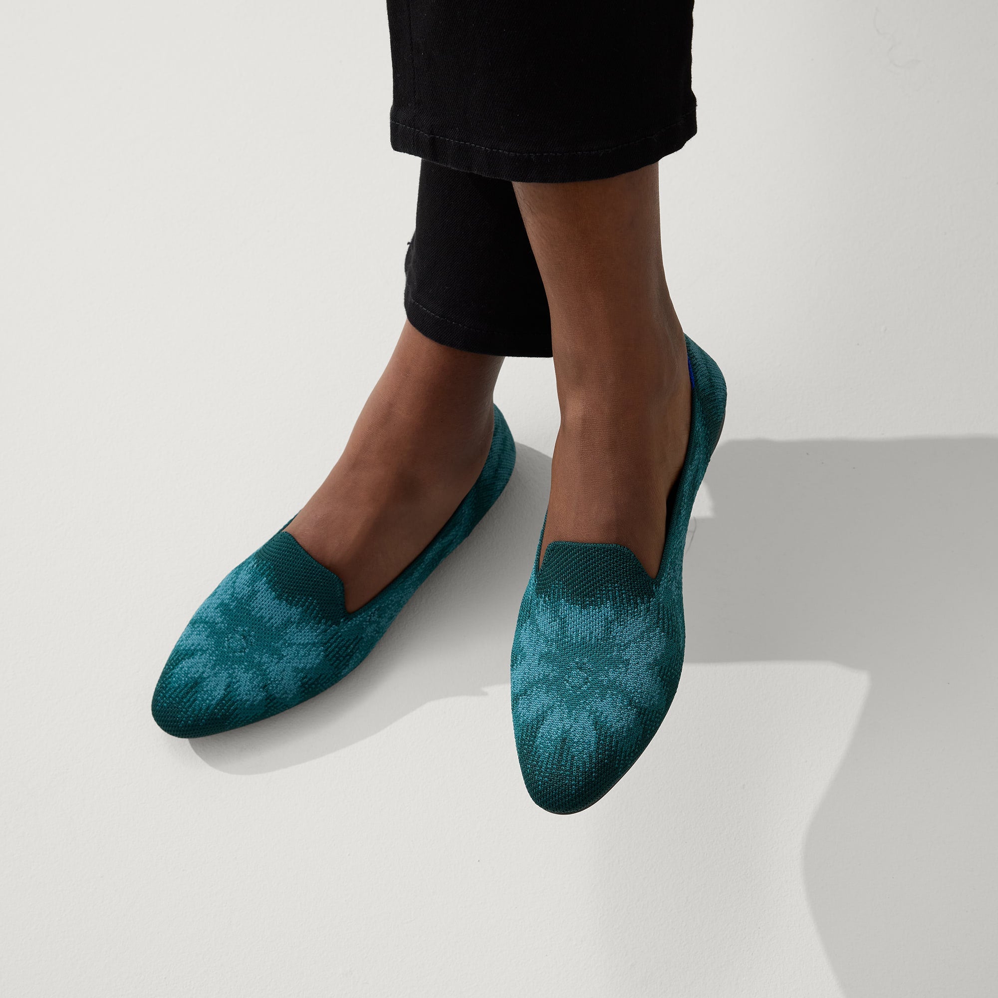 The Almond Loafer - Dark Jade(Dark Jade,5)