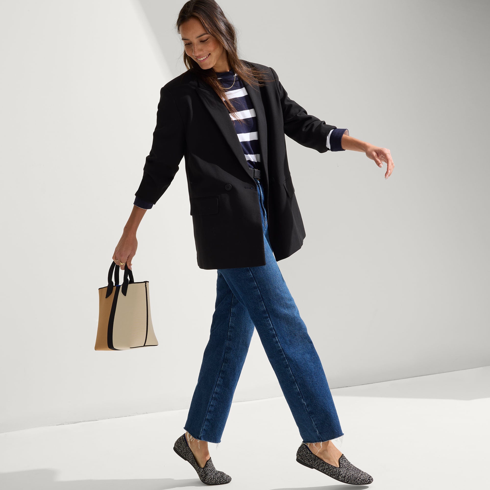 The Almond Loafer - Dusk Tweed(Dusk Tweed,5)