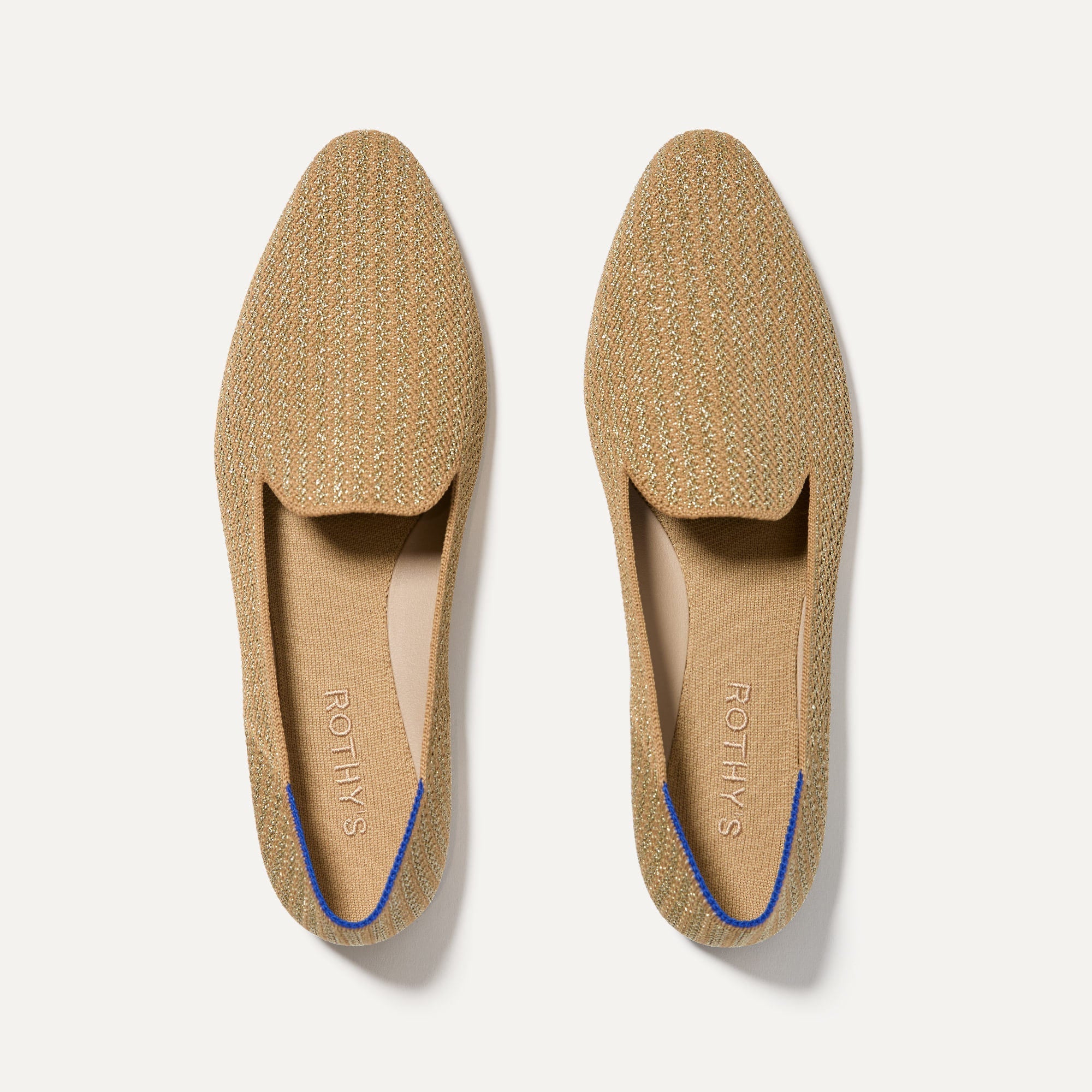 The Almond Loafer - Gold Stripe