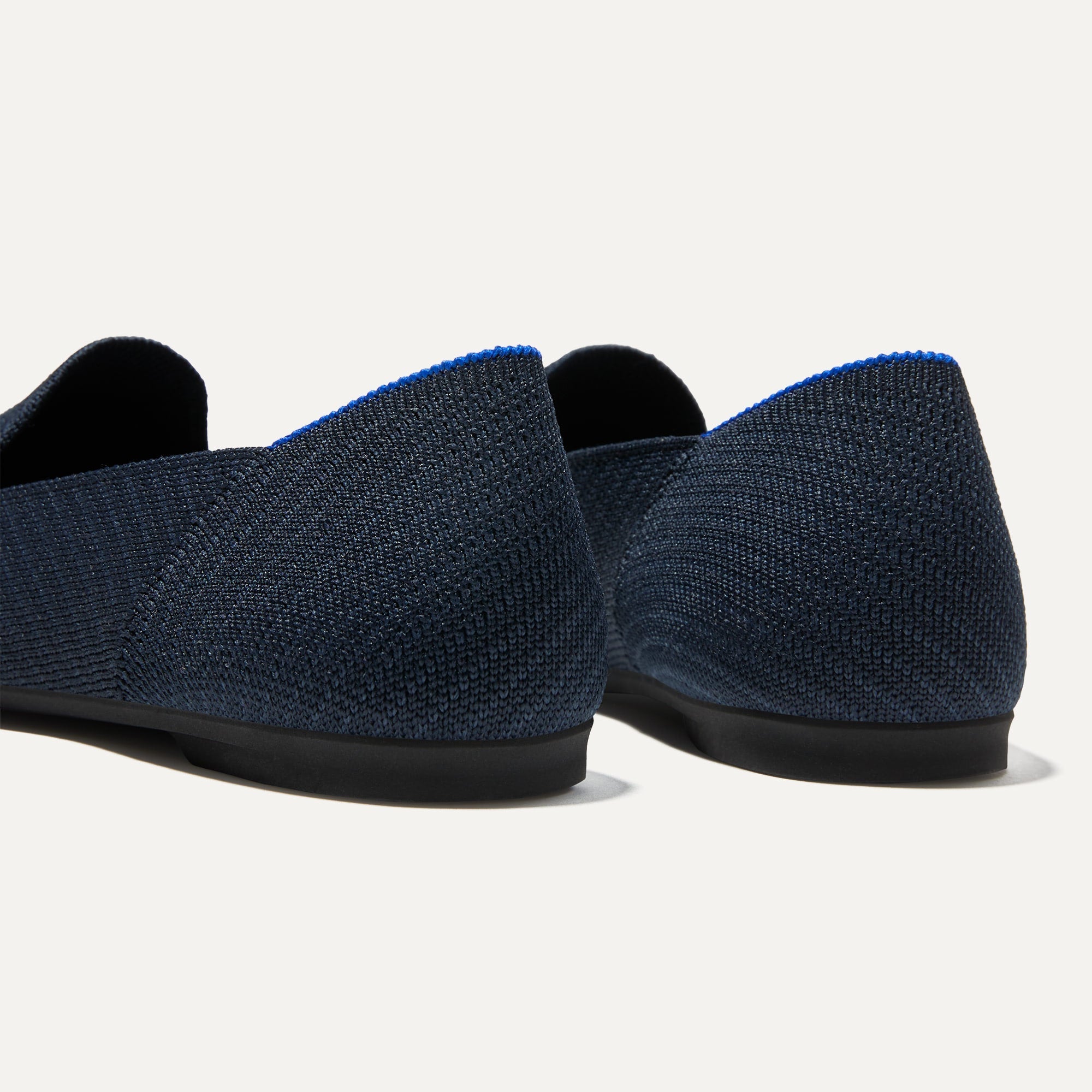 The Almond Loafer - Navy Twill(Navy Twill,5)