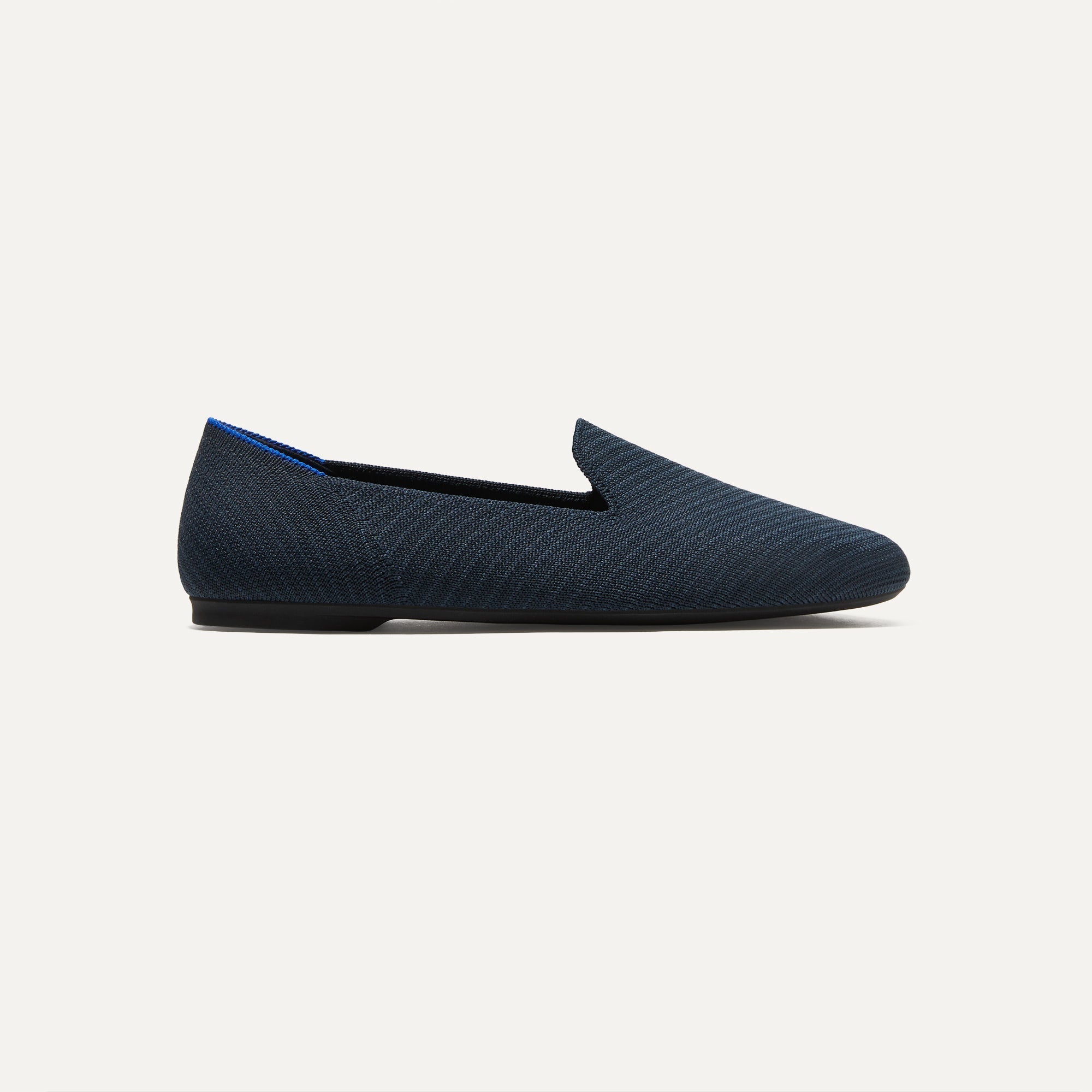 The Almond Loafer - Navy Twill(Navy Twill,5)