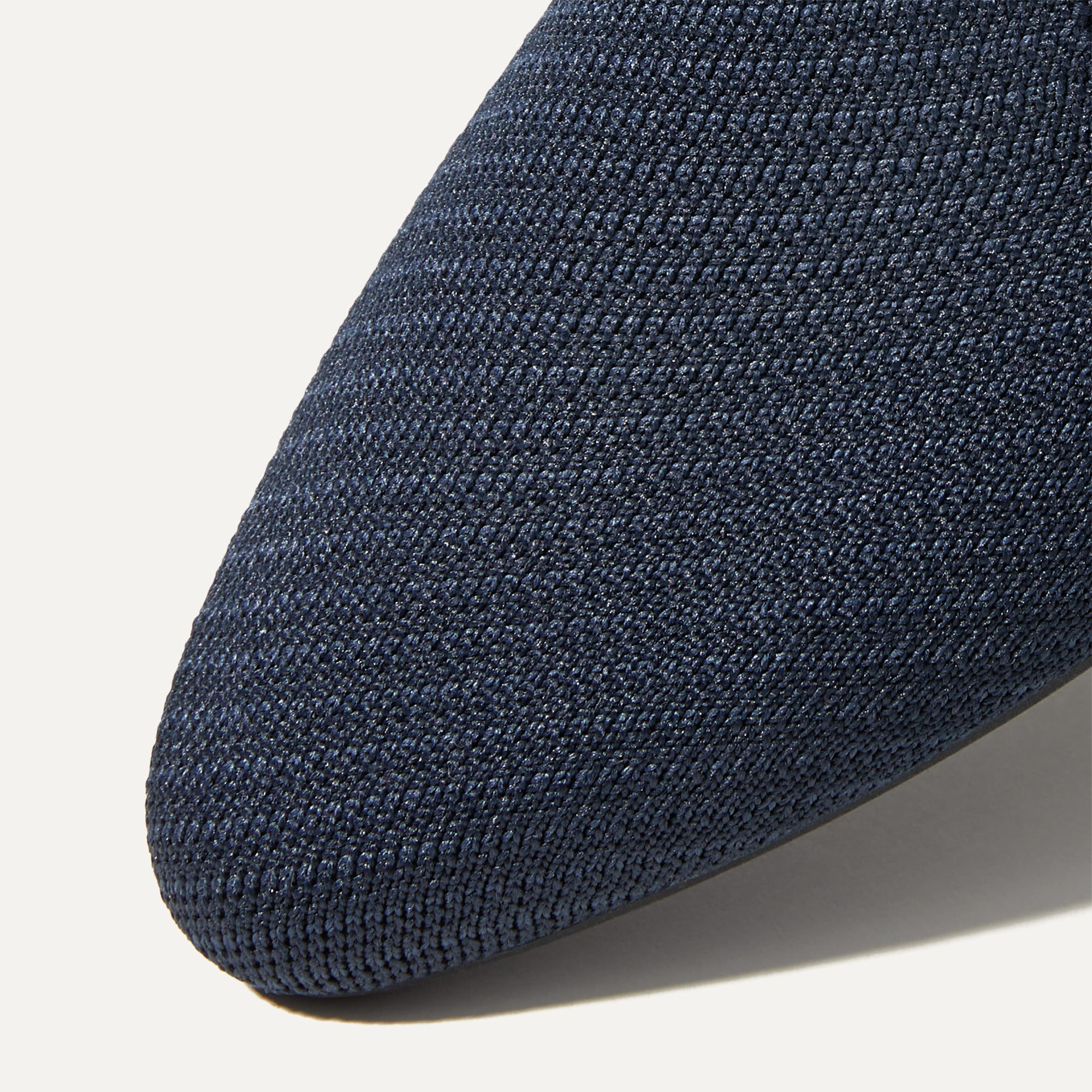 The Almond Loafer - Navy Twill(Navy Twill,5)