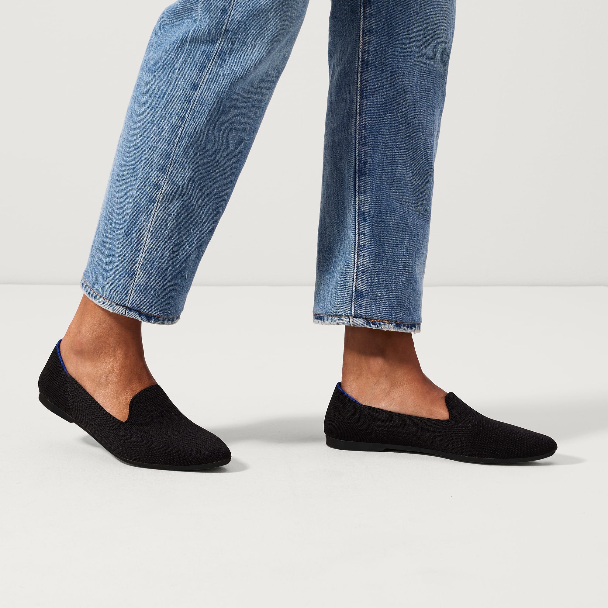 The Almond Loafer - Black(Black,5)
