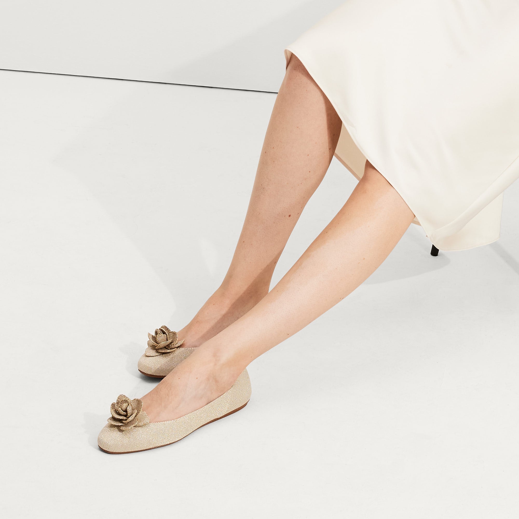 The Petal Square - Light Gold Metallic(Light Gold Metallic,5)