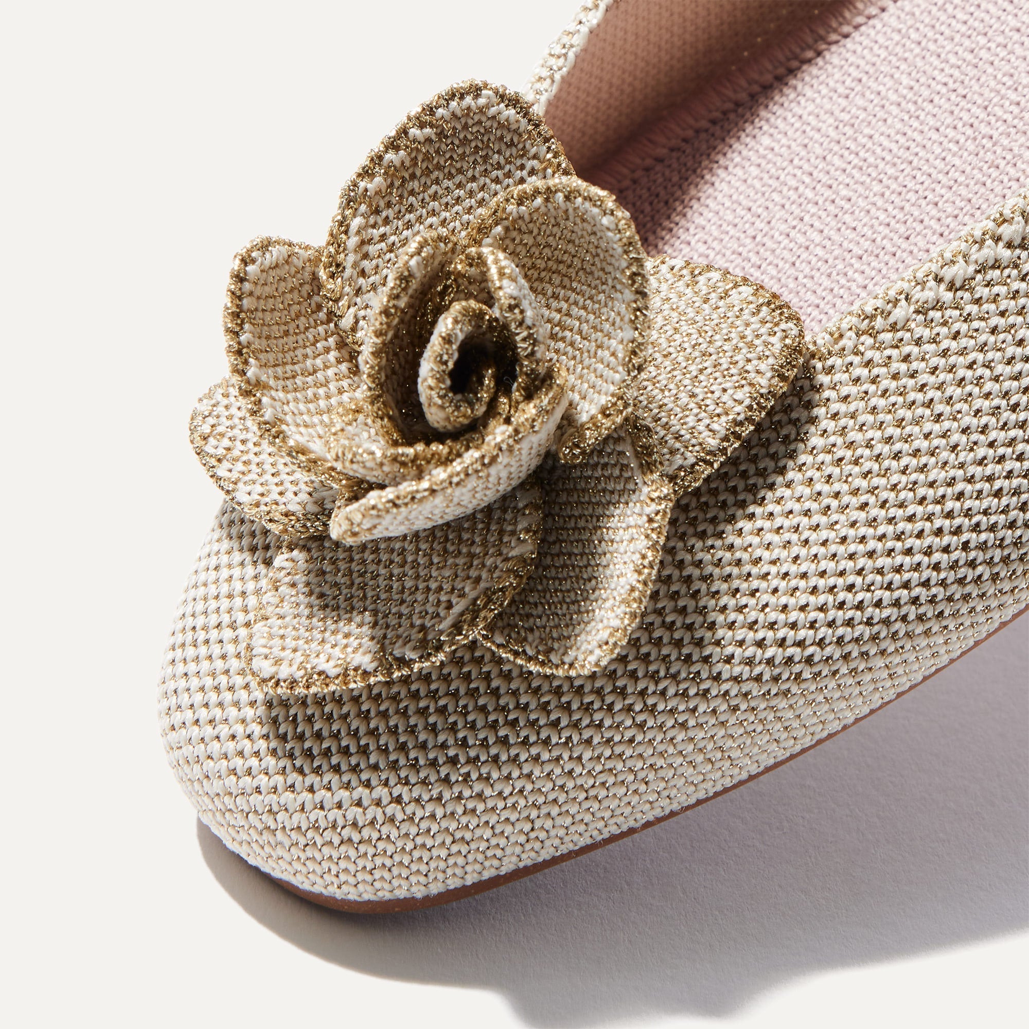 The Petal Square - Light Gold Metallic(Light Gold Metallic,5)