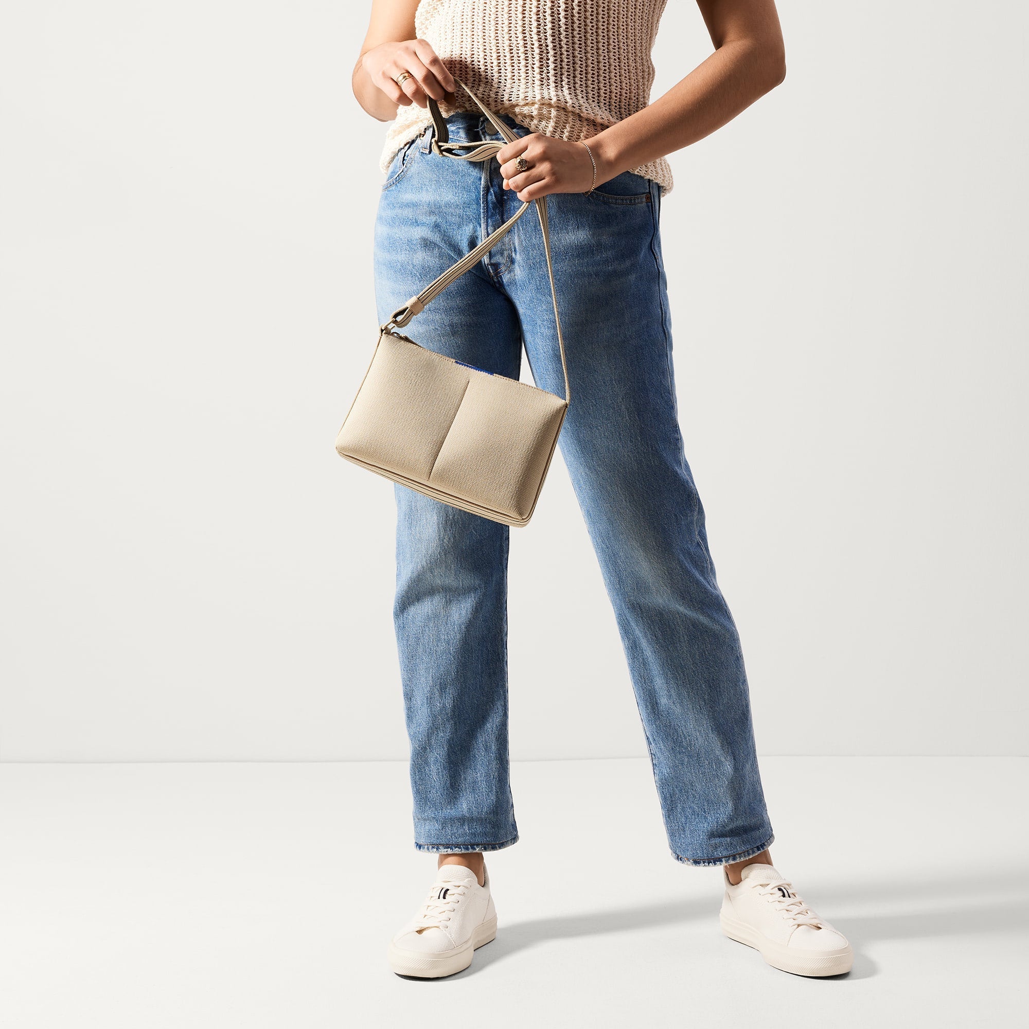 The Casual Crossbody - Parchment(Parchment)