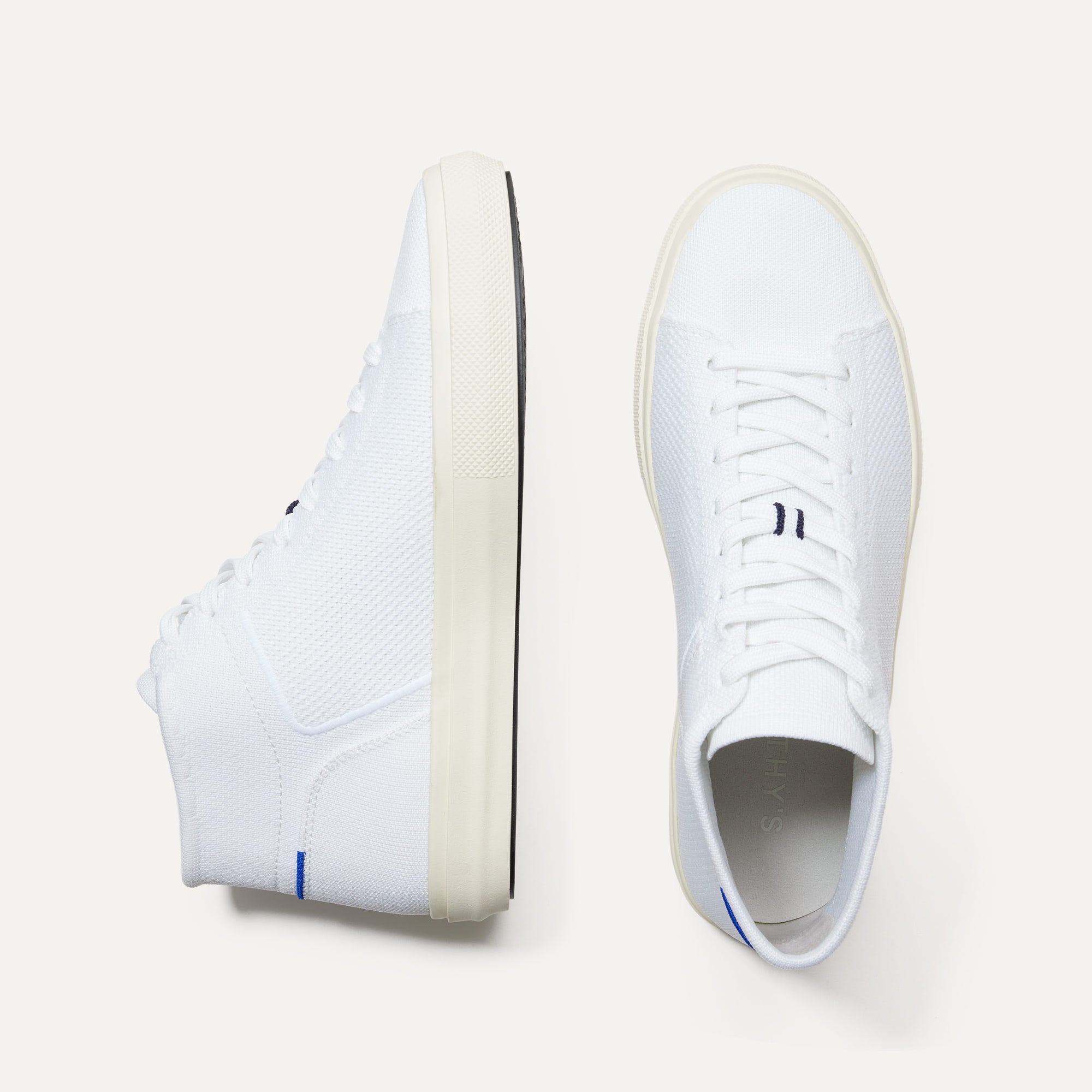 The Men's High Top Sneaker - Bright White(Bright White,7)