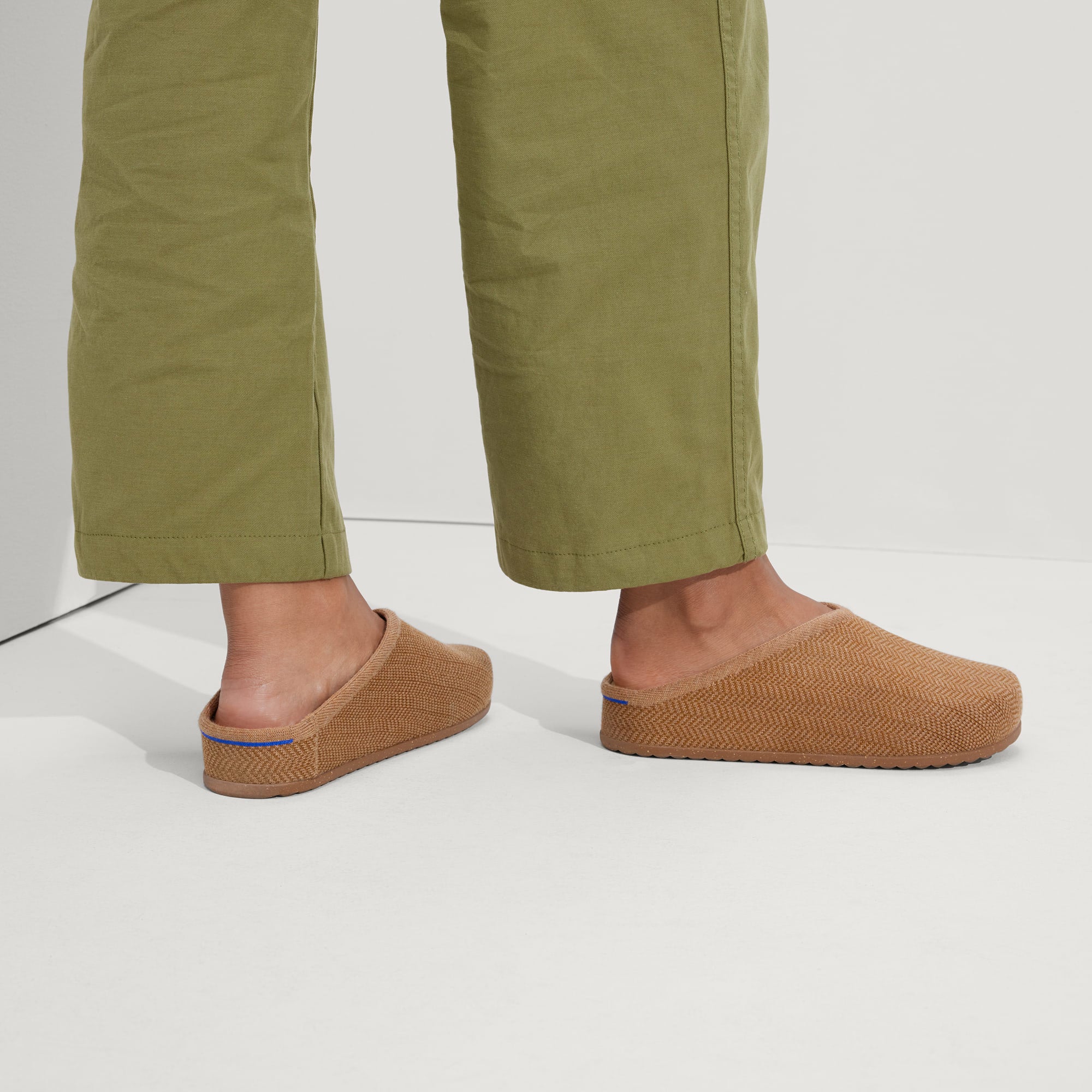 The Casual Clog - Teak Herringbone(Teak Herringbone,5)