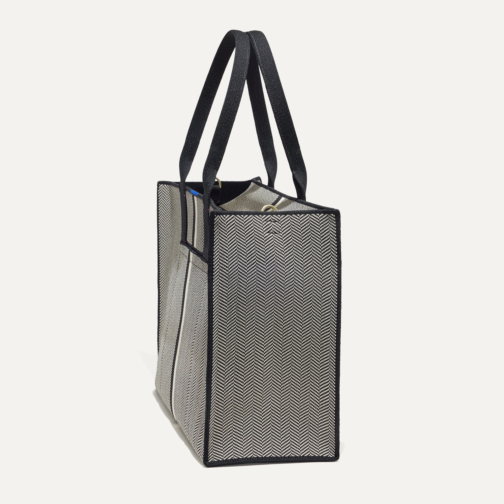 The Classic Tote - Mist Herringbone(Mist Herringbone)