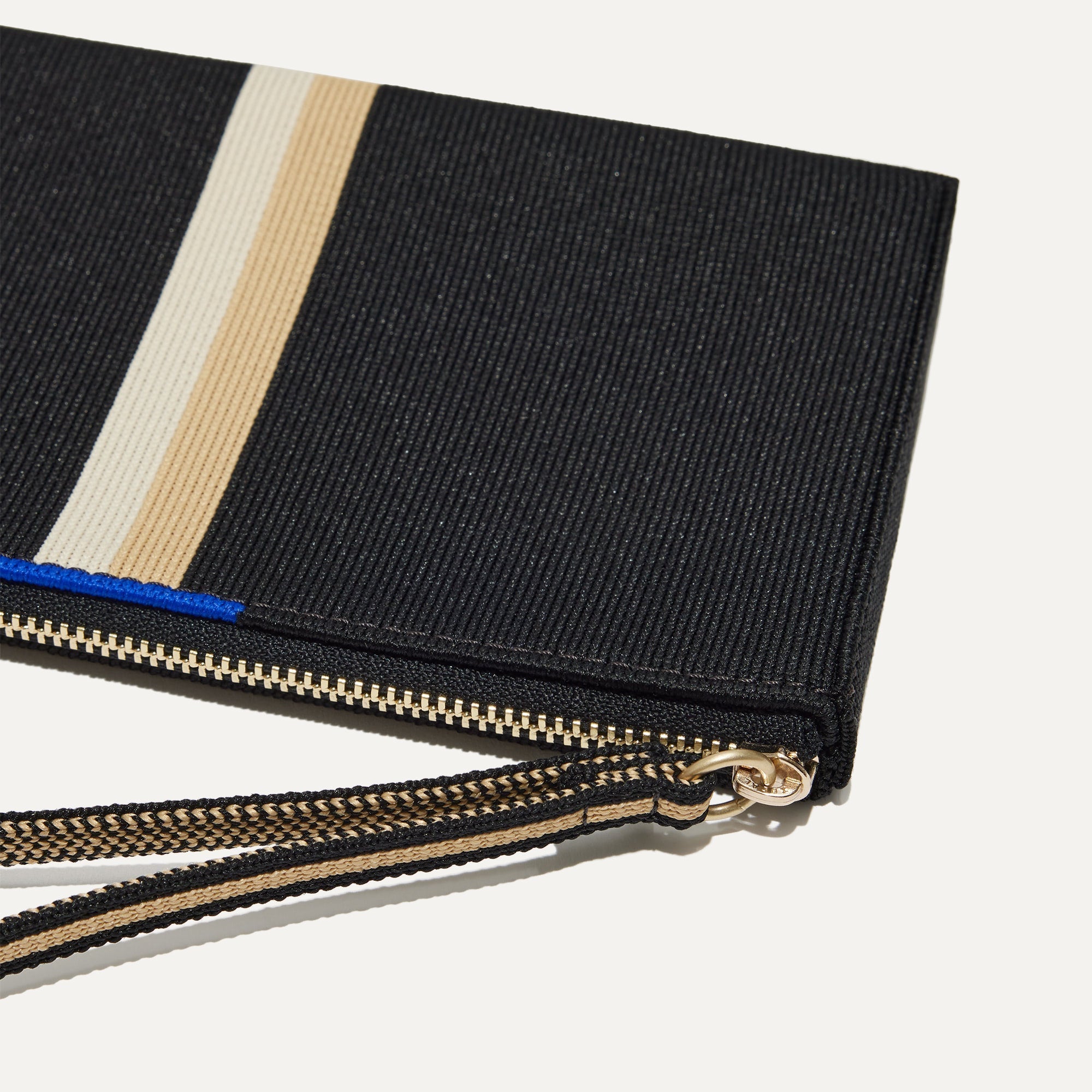 The Wallet Wristlet - Black Portobello Stripe(Black Portobello Stripe)