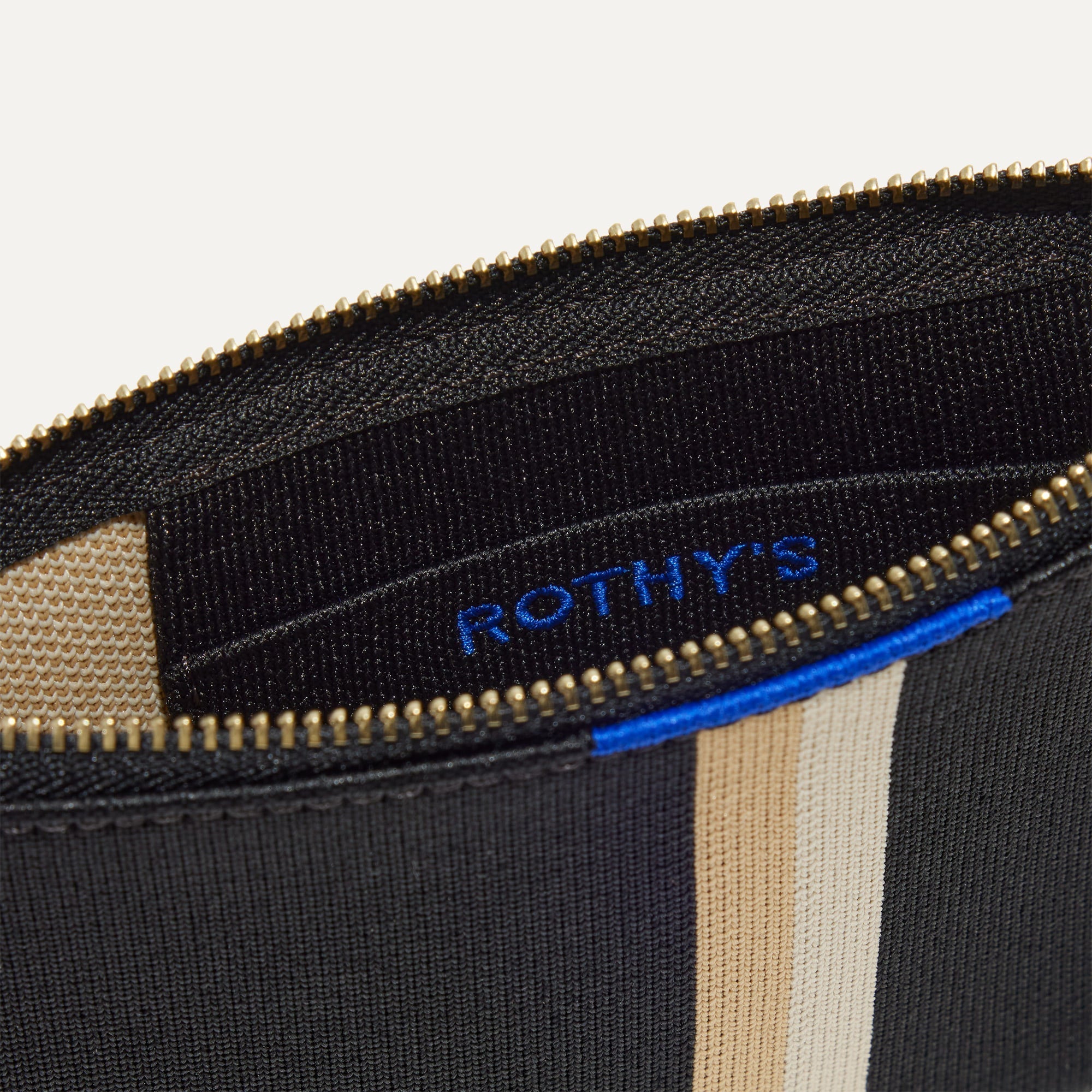 The Wallet Wristlet - Black Portobello Stripe(Black Portobello Stripe)