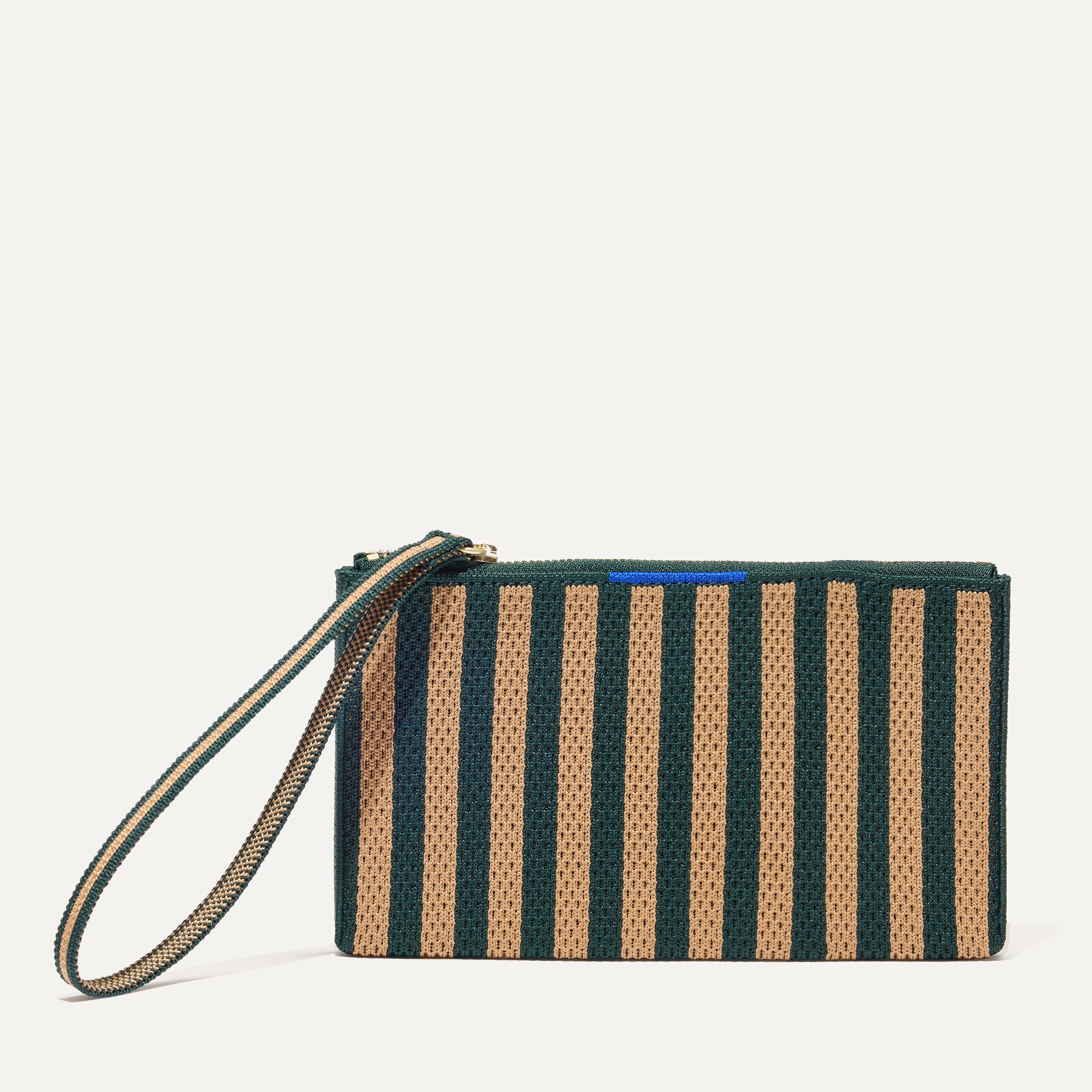 The Wallet Wristlet - Pine Stripe(Pine Stripe)