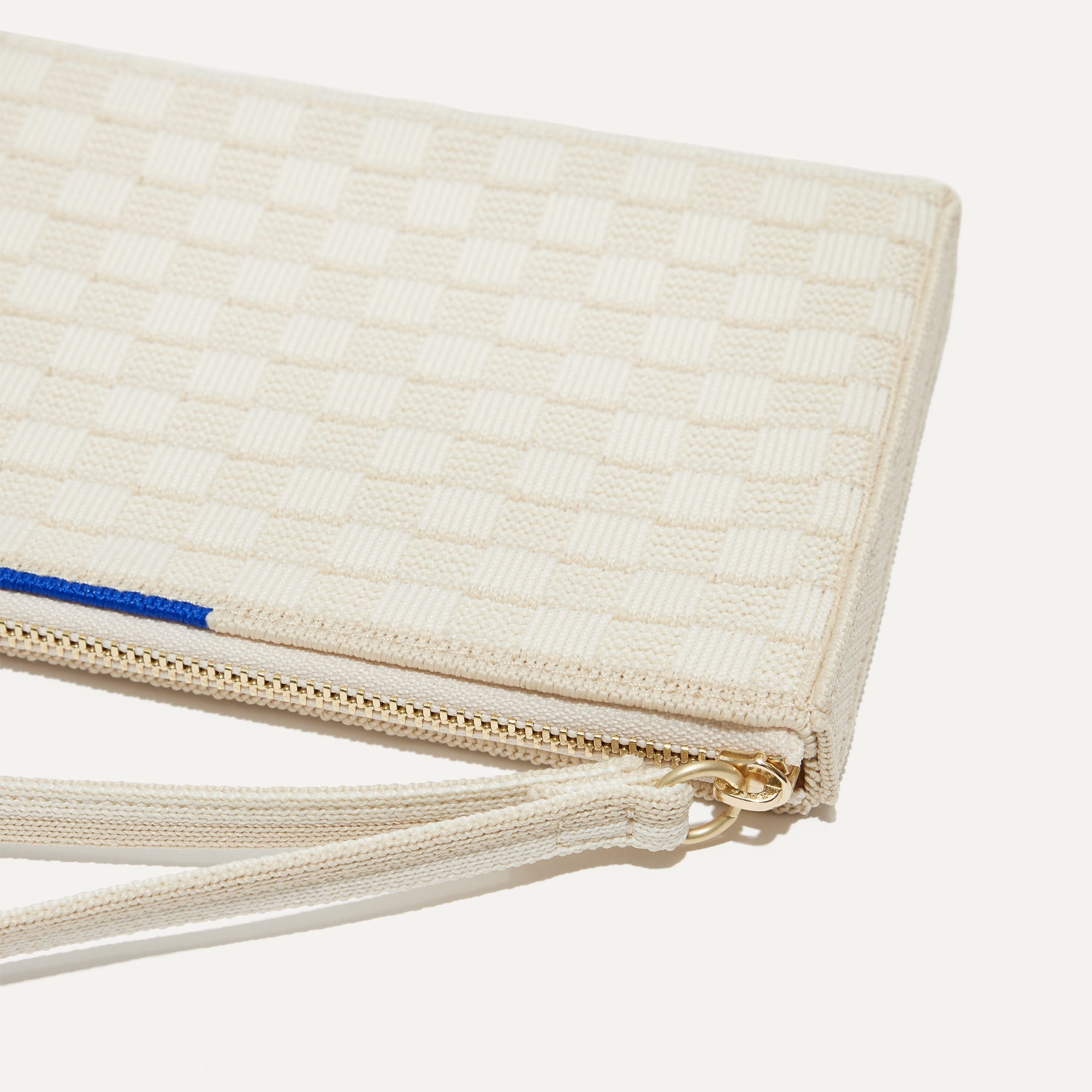 The Wallet Wristlet - Vanilla Basketweave(Vanilla Basketweave)