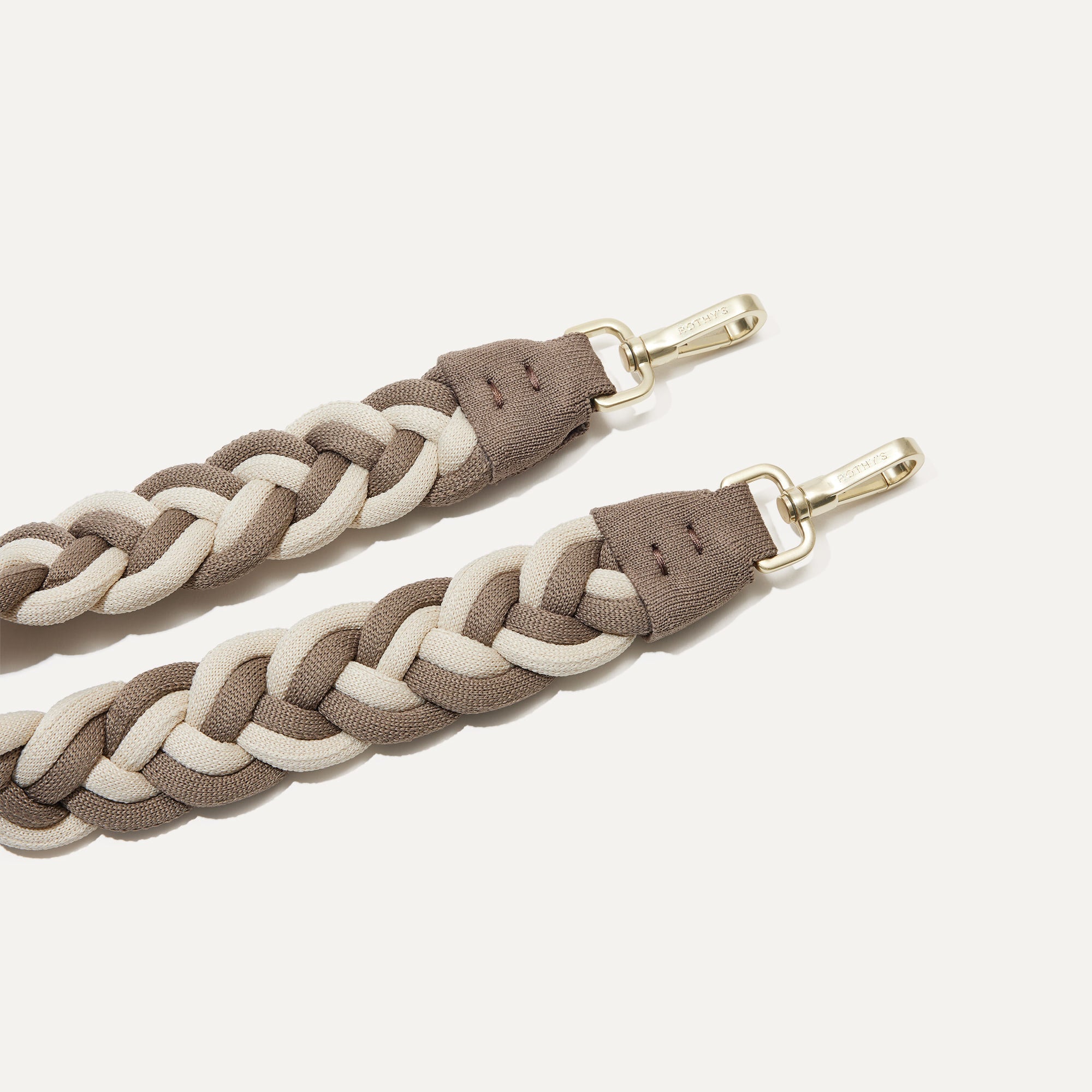 The Shoulder Strap - Cream and Cocoa Braid(Cream and Cocoa Braid)