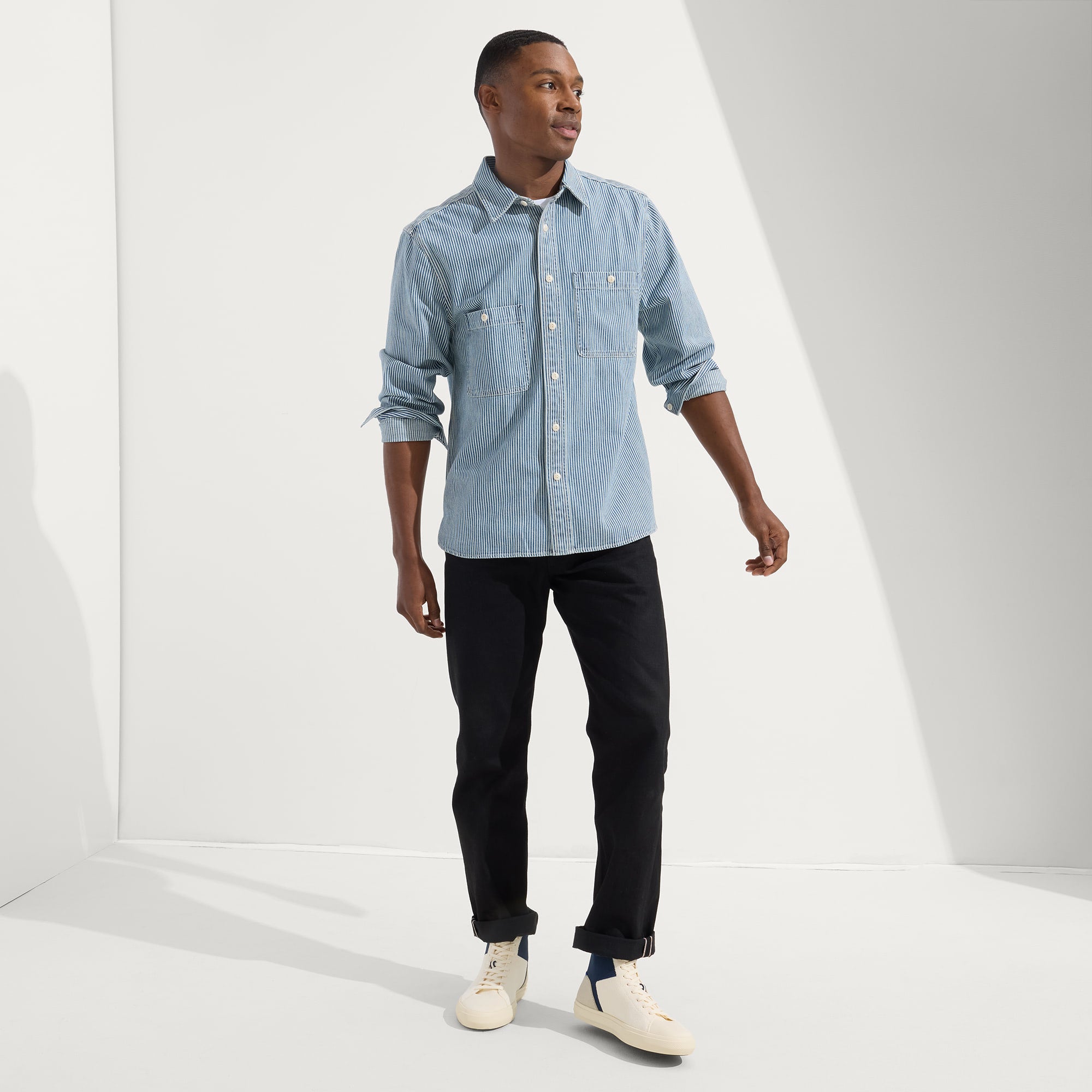 The Men's High Top Sneaker - Hudson(Hudson,7)