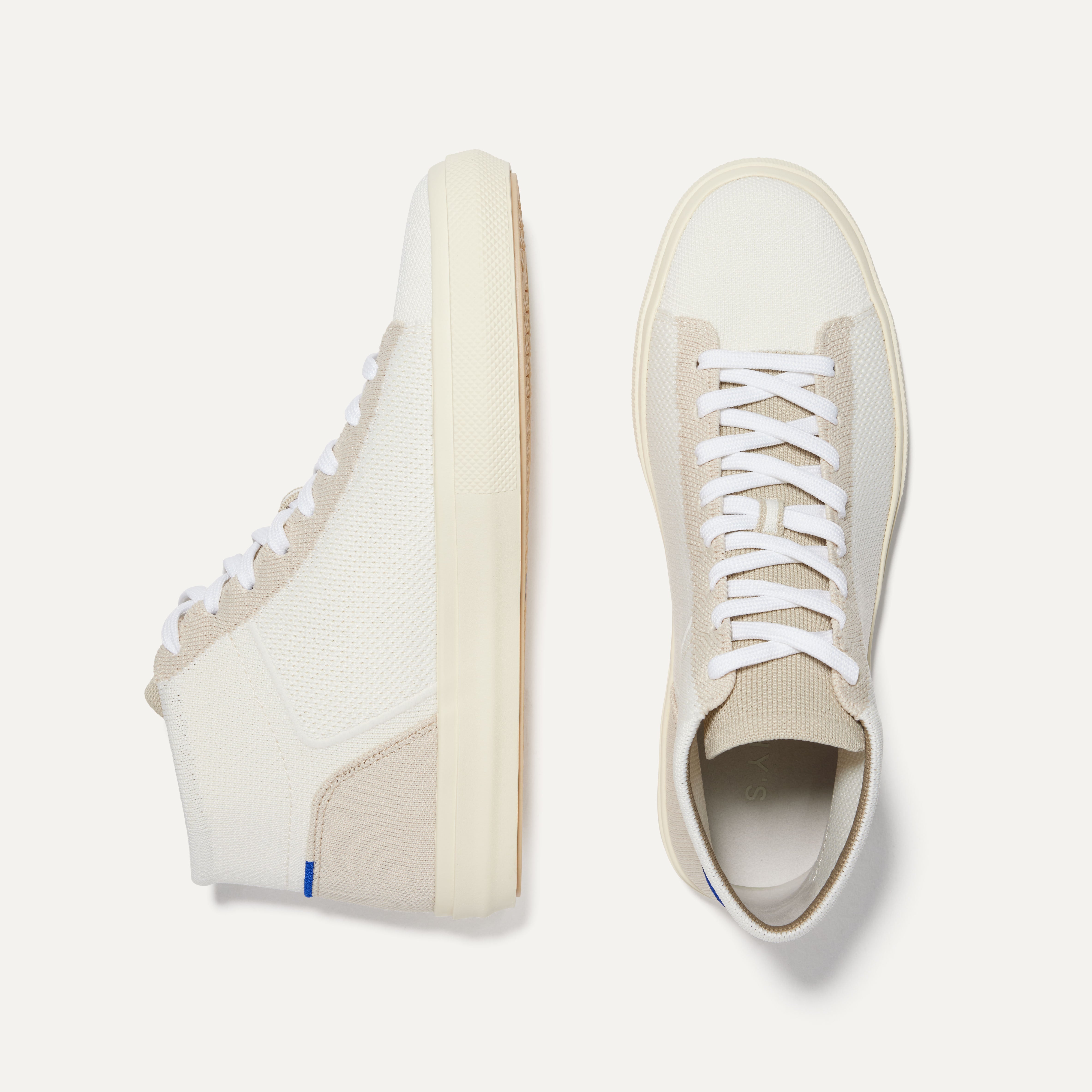 The Men's High Top Sneaker - Sand Dune(Sand Dune,7)