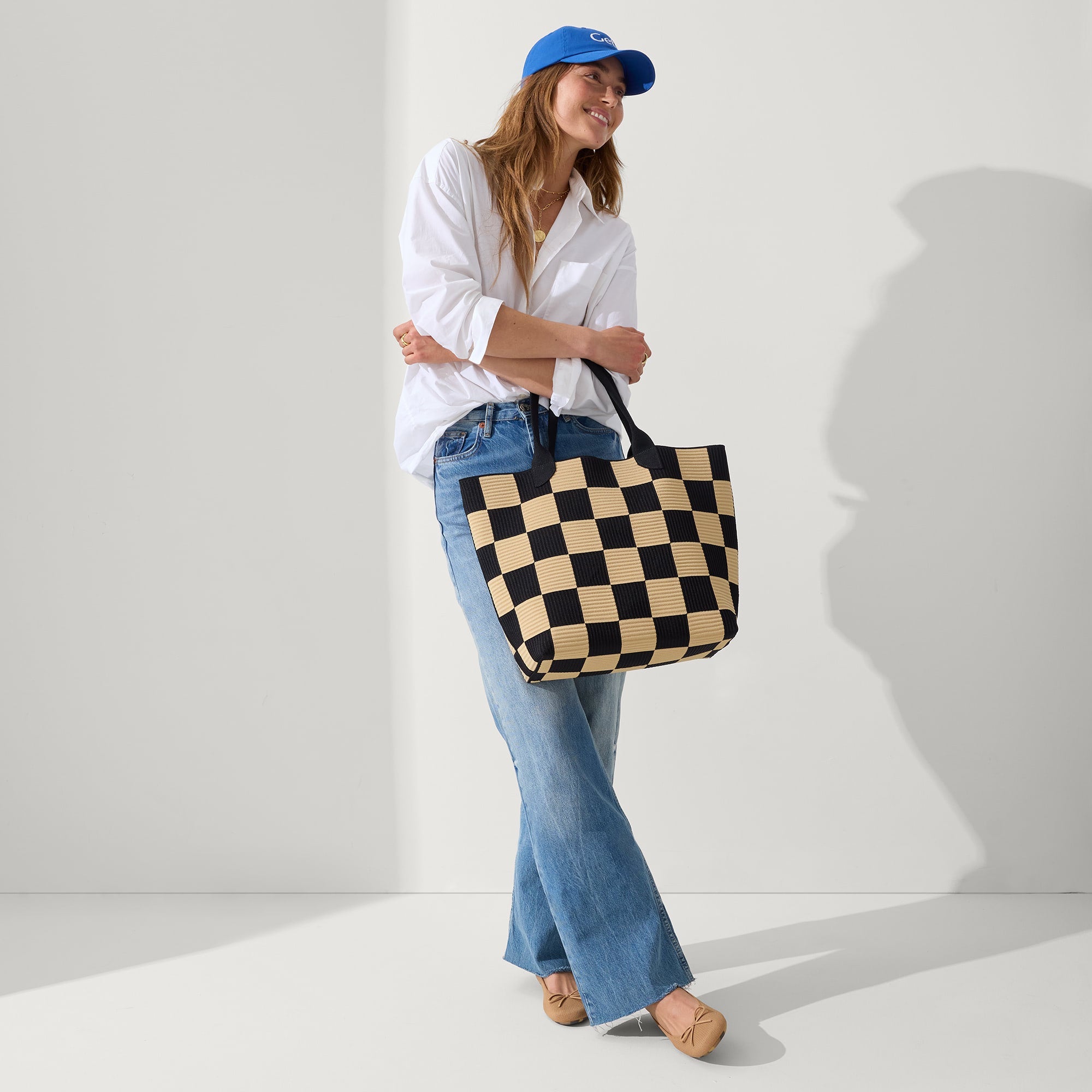 The Lightweight Tote - Checker Classic(Checker Classic)