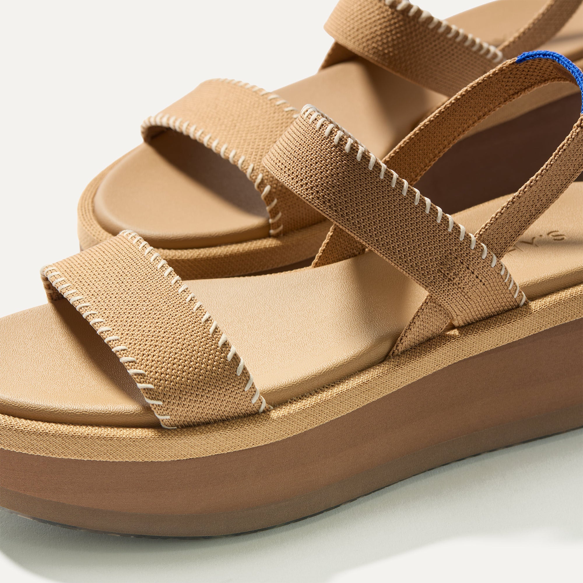 The Lightweight Wedge Sandal - Wren Whipstitch(Wren Whipstitch,5)