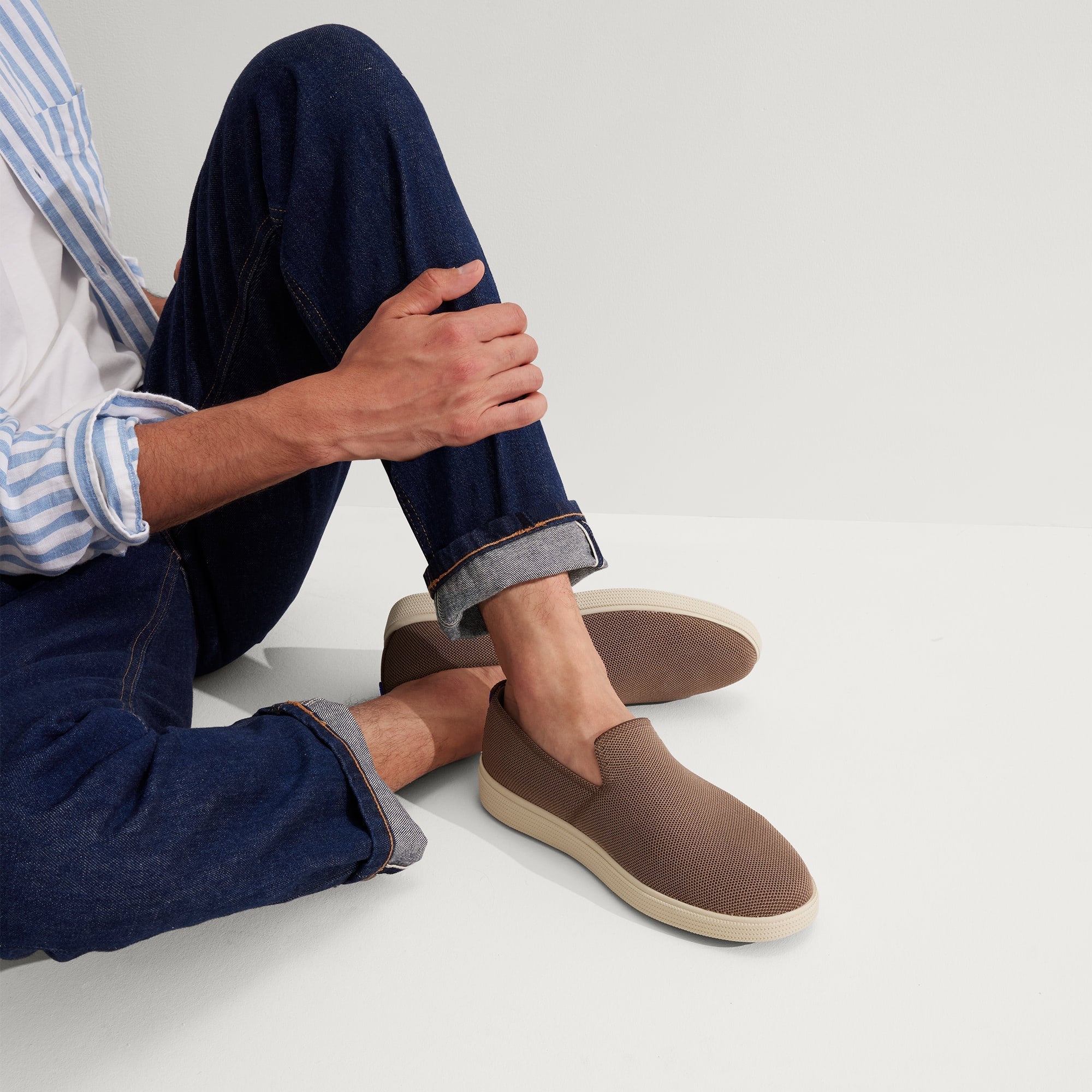 The Ravello Slip On Sneaker - Portobello Brown(Portobello Brown,7)