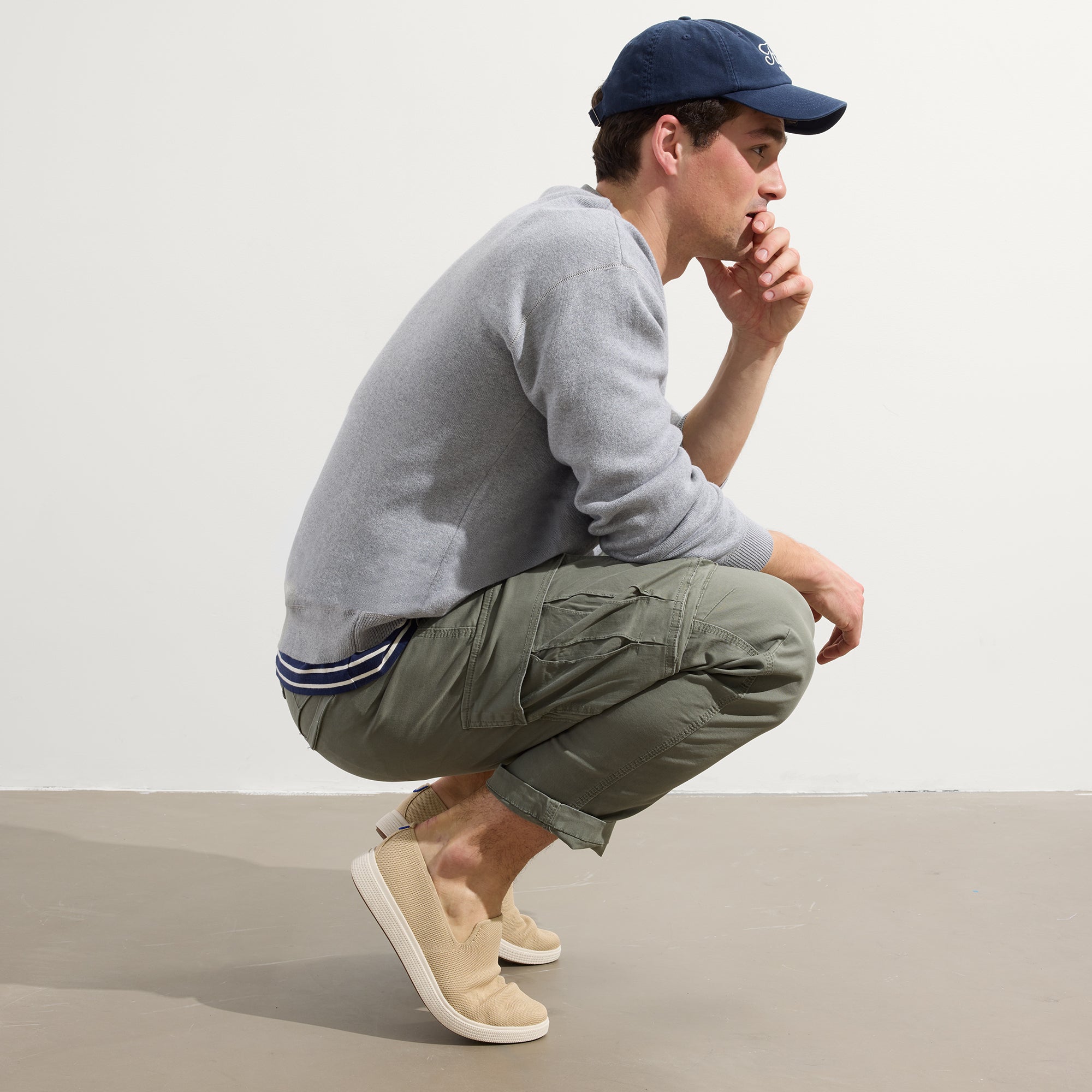 The Ravello Slip On Sneaker - Wheat(Wheat,7)