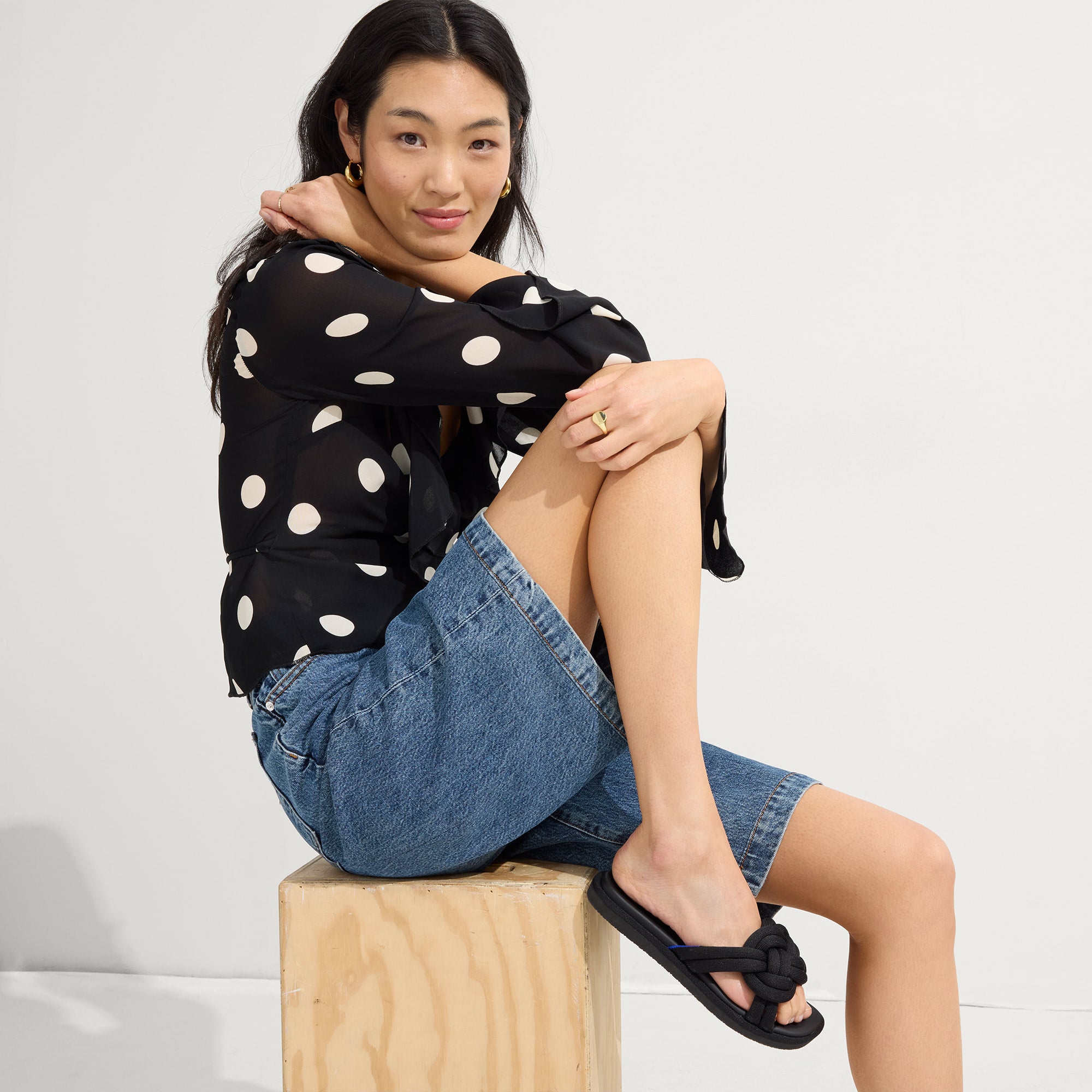 The Summer Sandal - Black(Black,5)