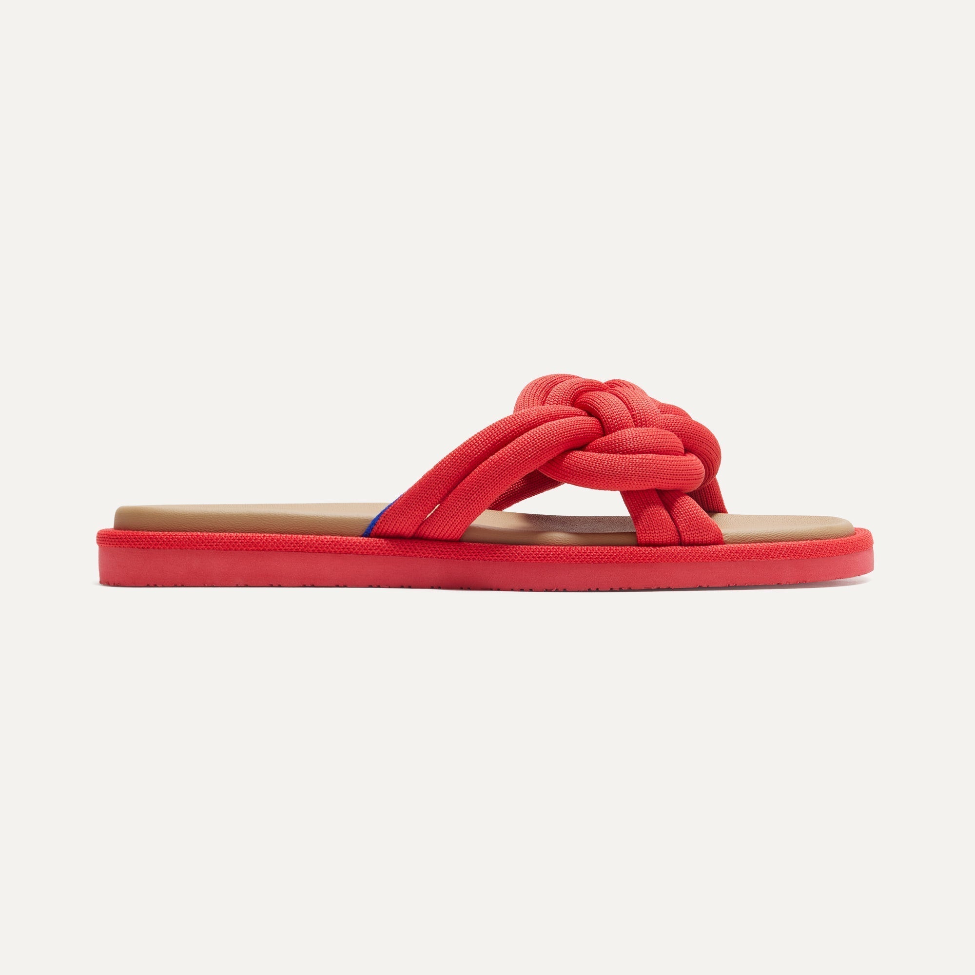 The Summer Sandal - Red Hot(Red Hot,5)