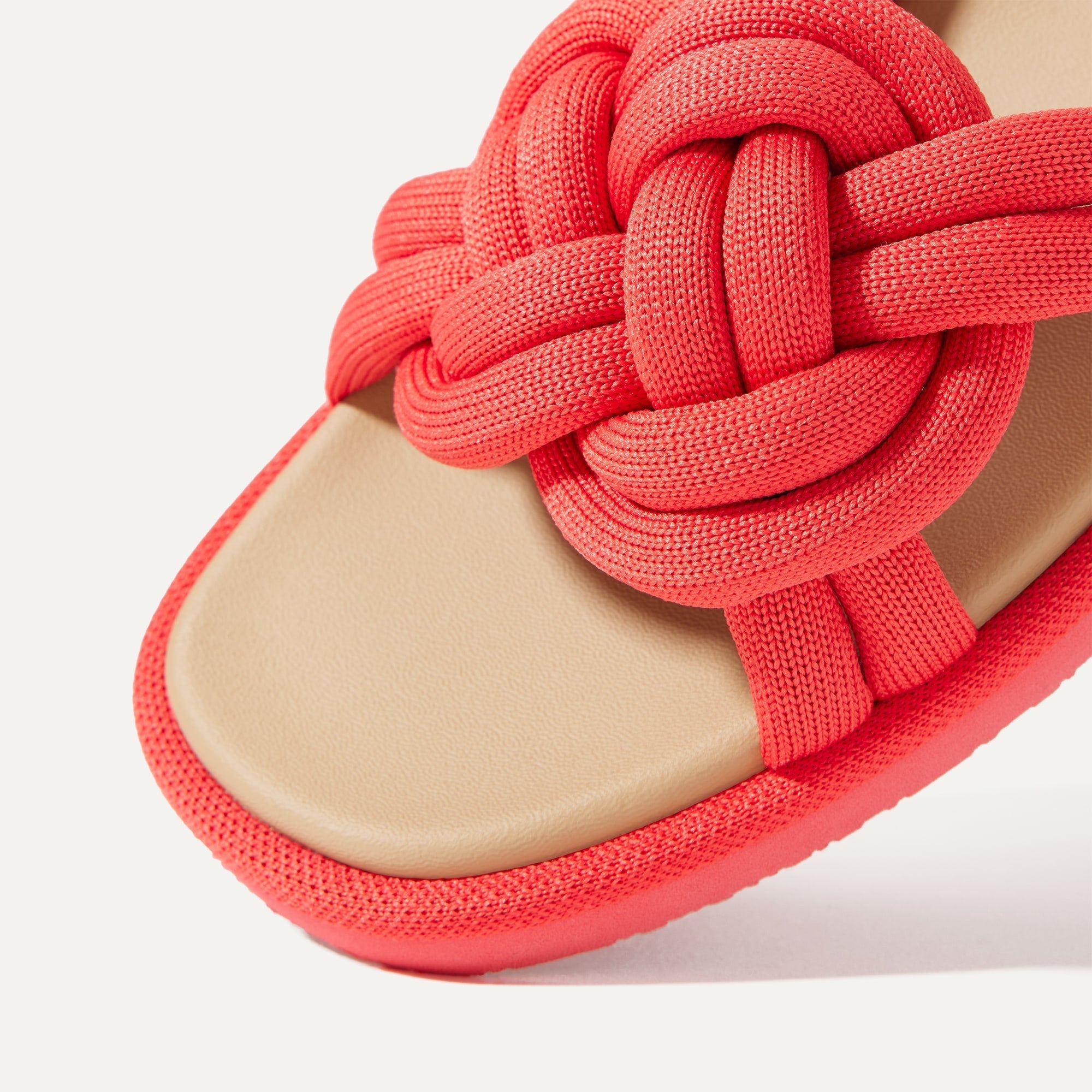 The Summer Sandal - Red Hot(Red Hot,5)