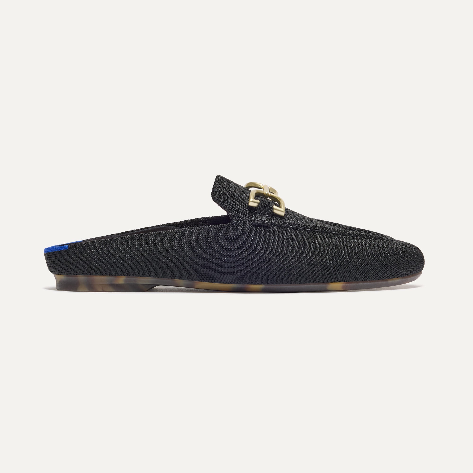 The Double Bit Loafer Mule - Black(Black,5)