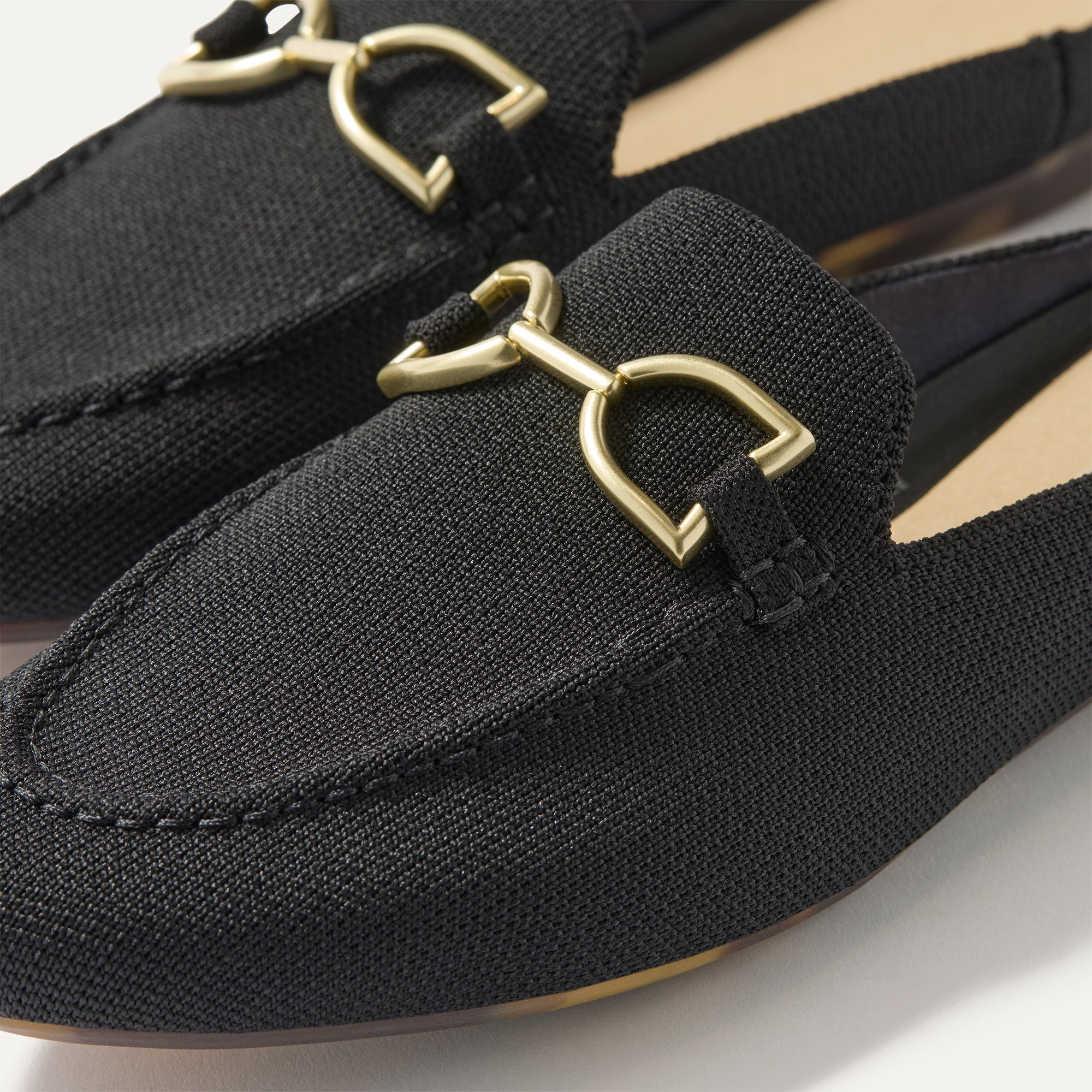 The Double Bit Loafer Mule - Black(Black,5)