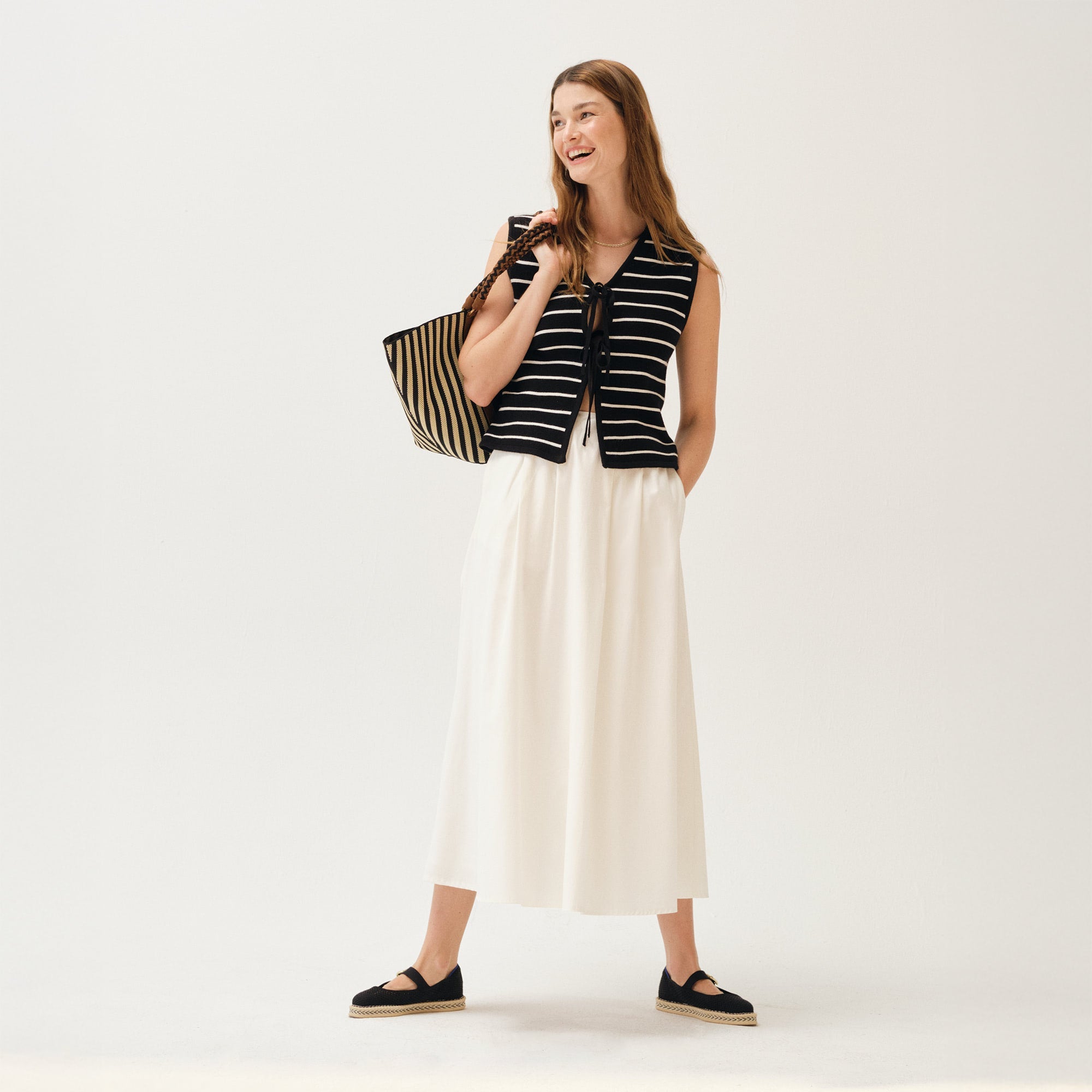 The Espadrille Mary Jane - Black(Black,5)
