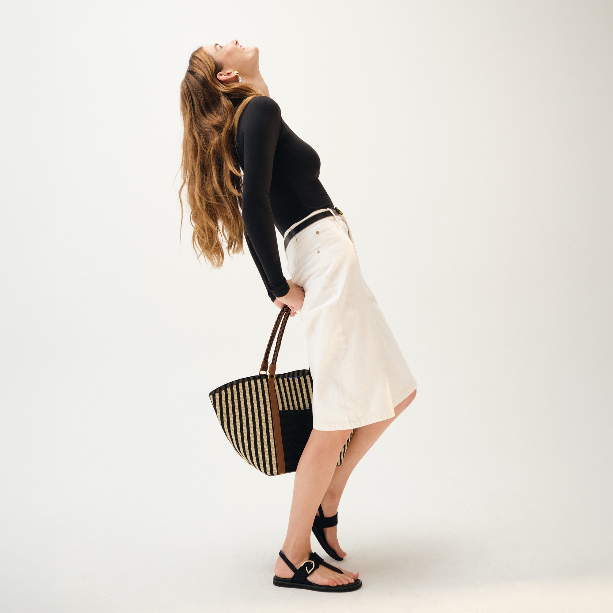 The Summer Tote - Black Tie(Black Tie)