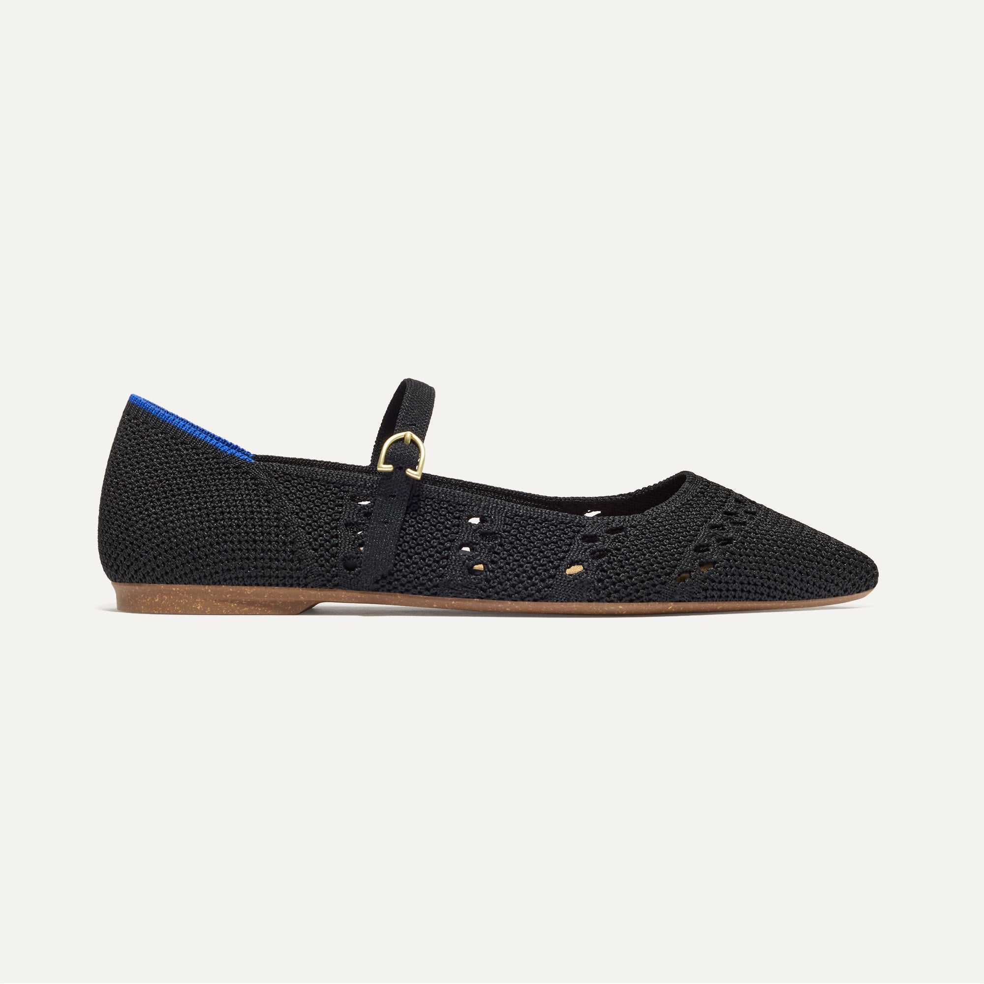 The Point Mary Jane II - Black Crochet(Black Crochet,5)