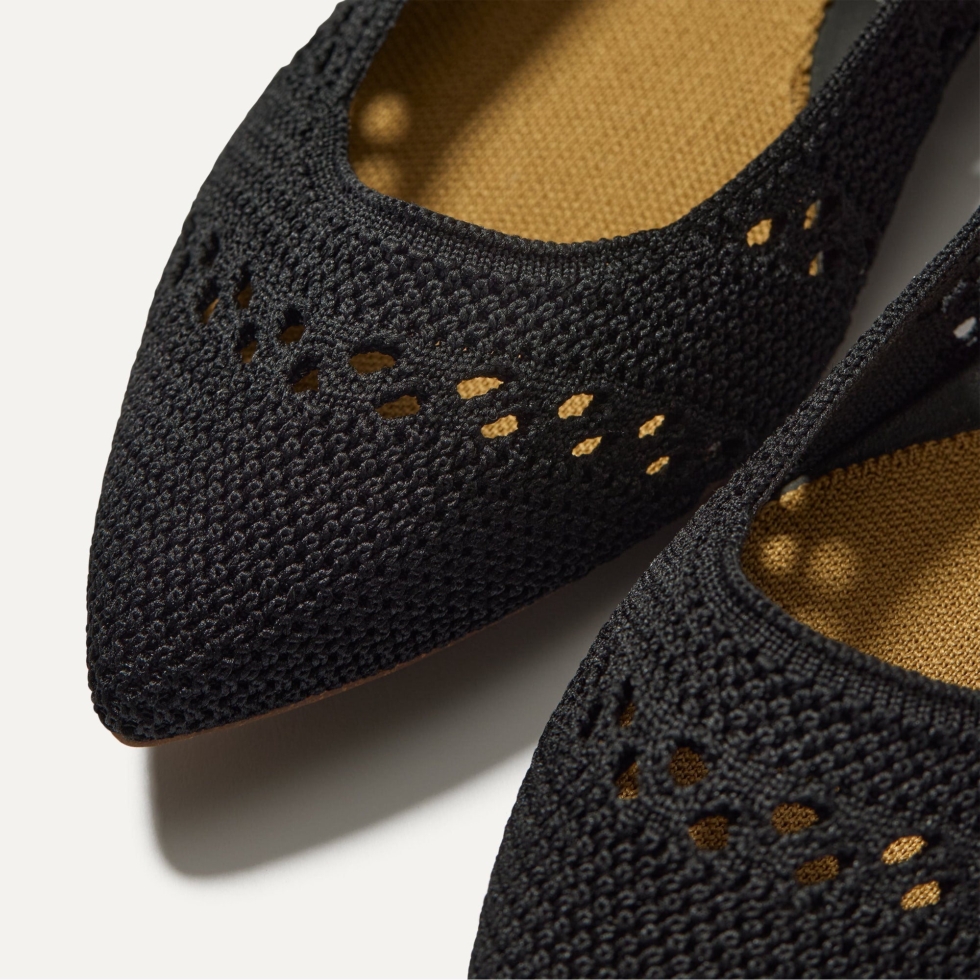 The Point Mary Jane II - Black Crochet(Black Crochet,5)