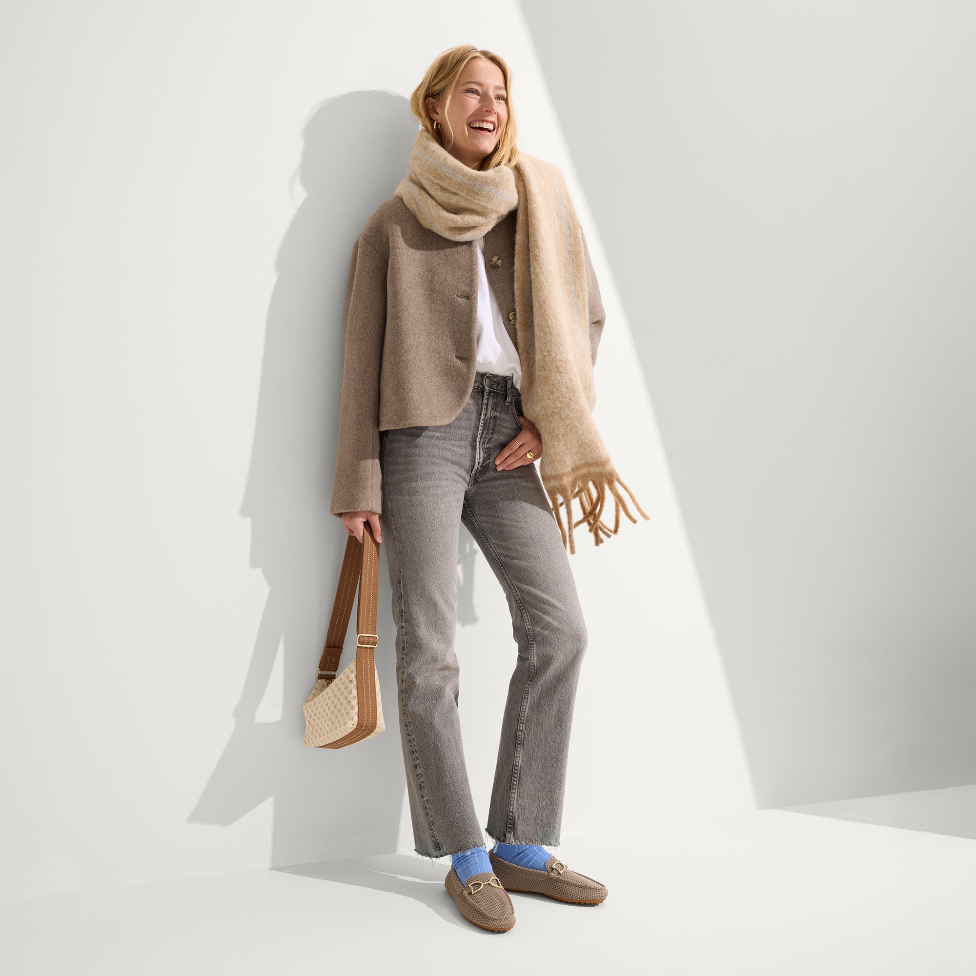 The Casual Crossbody - Vanilla Wafer(Vanilla Wafer)