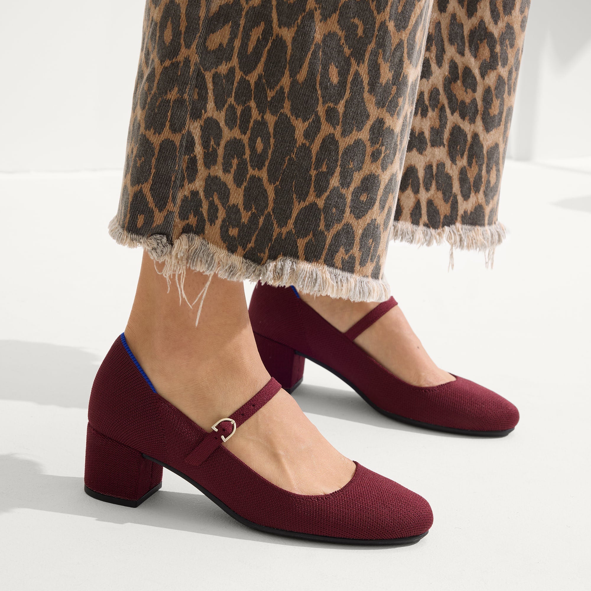 The Mary Jane Heel - Wine Red(Wine Red,5)
