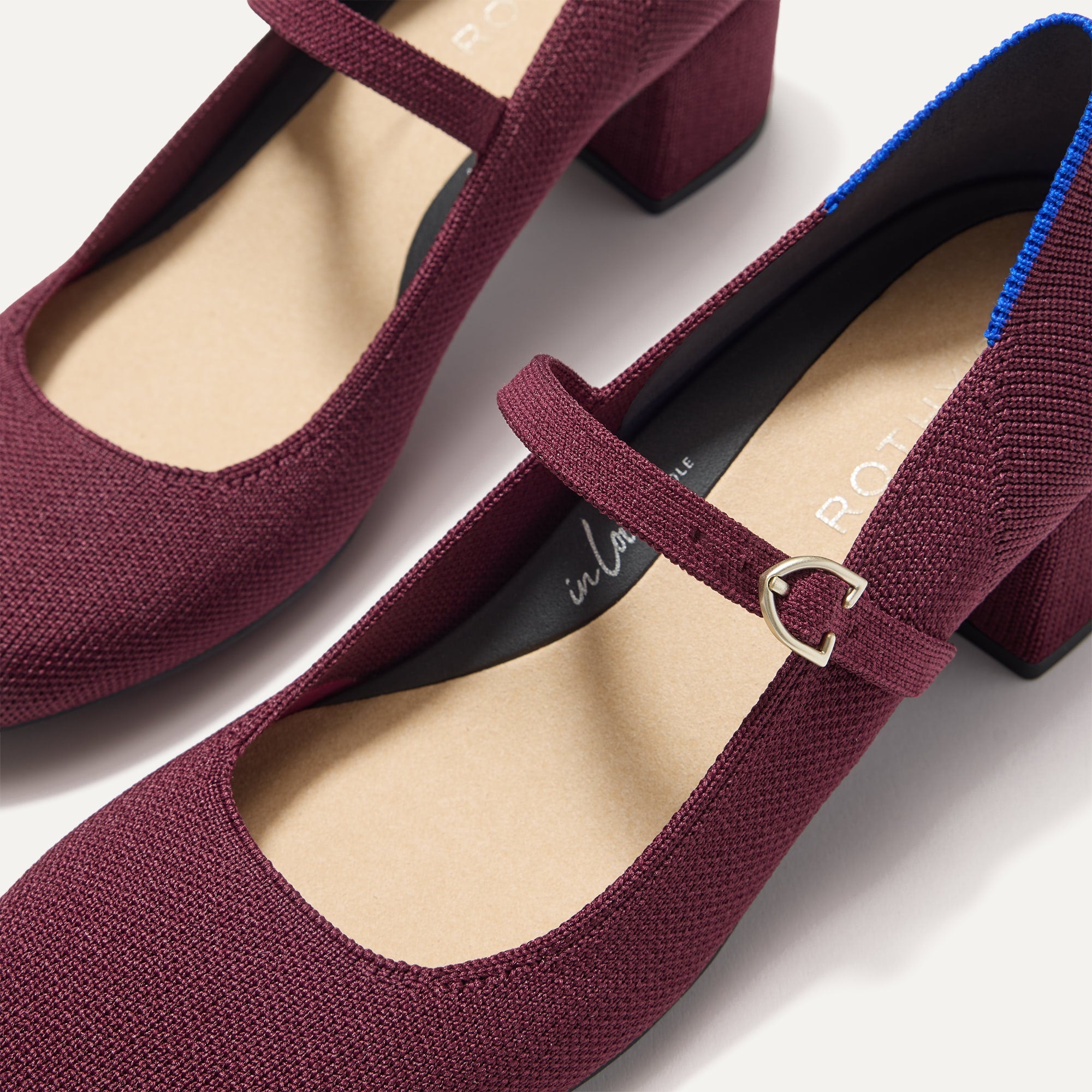 The Mary Jane Heel - Wine Red(Wine Red,5)