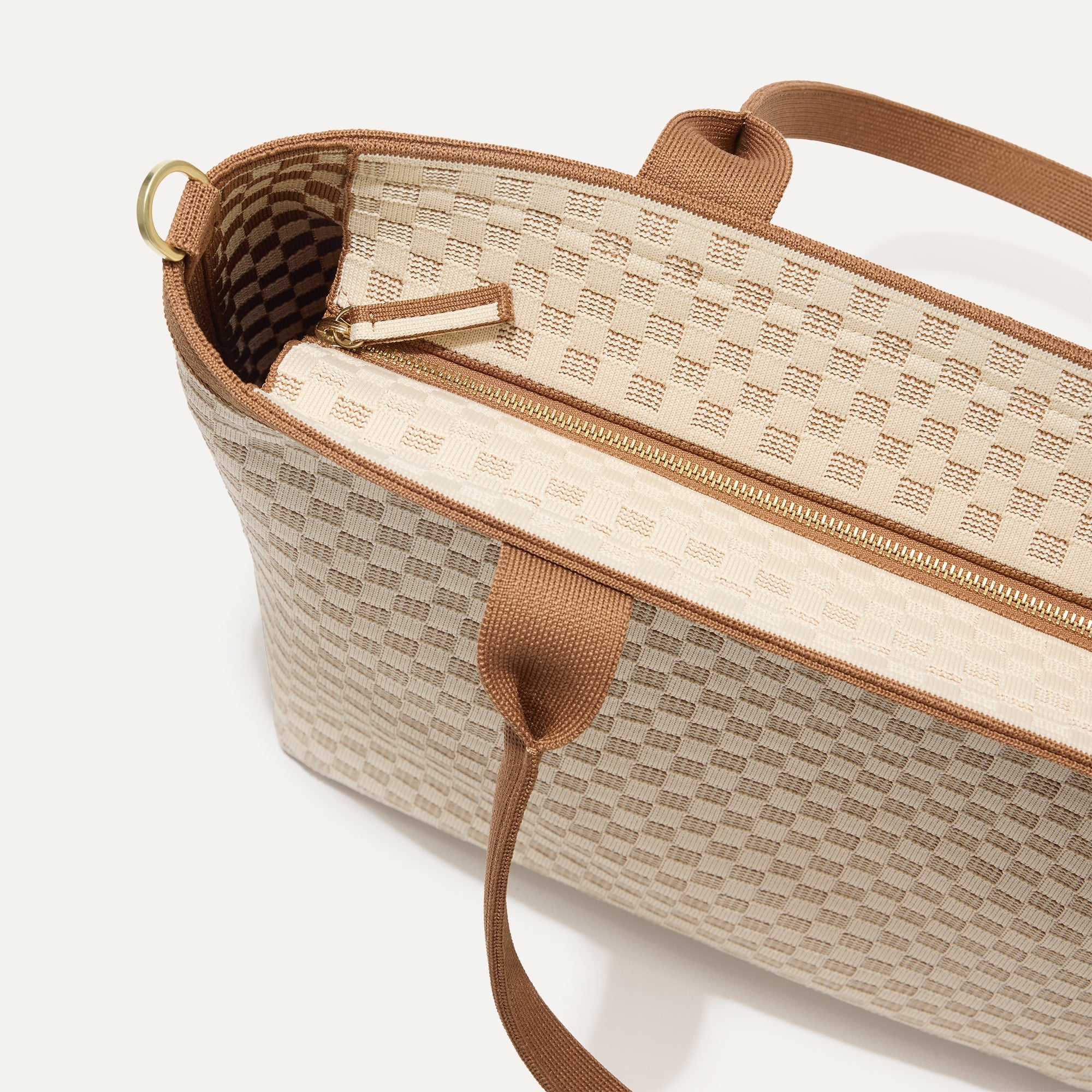 The Lightweight Zip Tote - Vanilla Wafer(Vanilla Wafer)