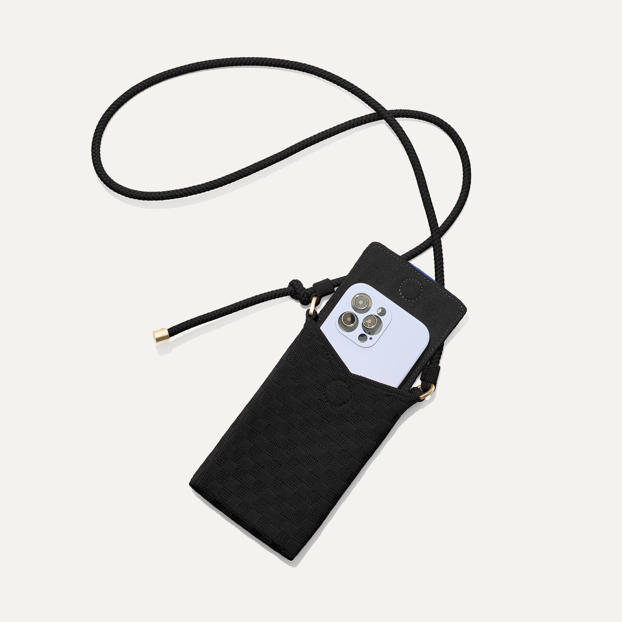 The Phone Crossbody - Black Sand(Black Sand)
