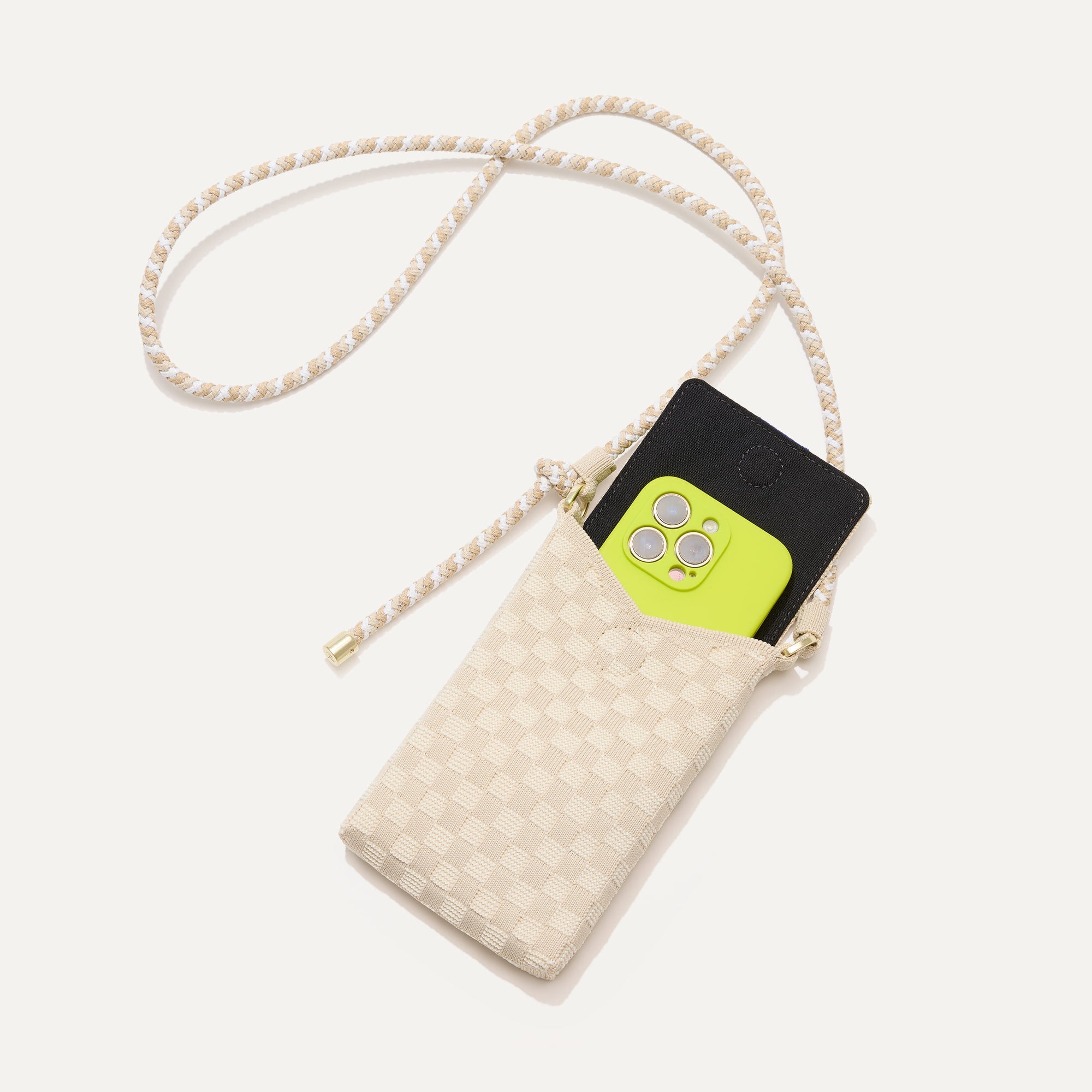 The Phone Crossbody - White Sand(White Sand)