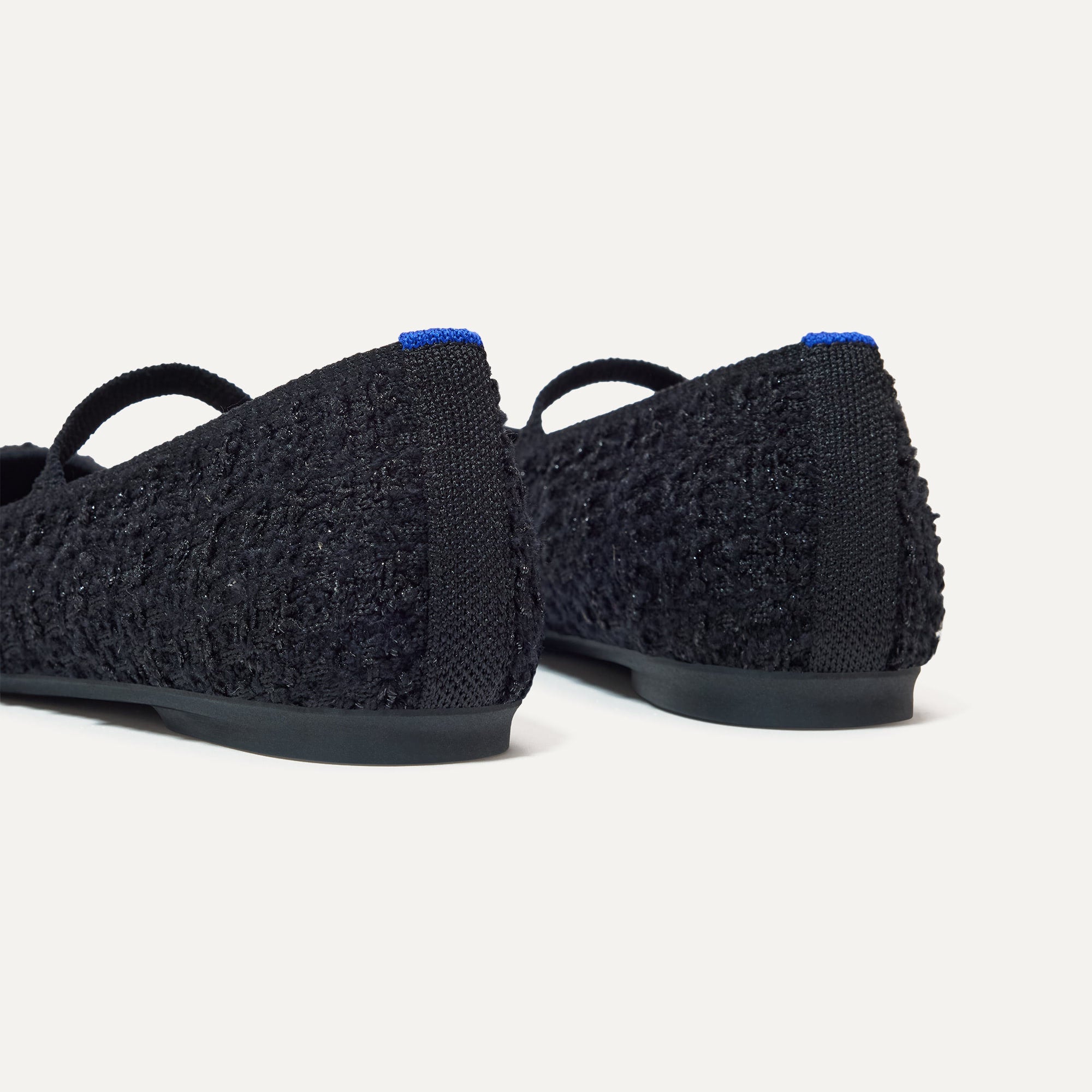 The Max Square Mary Jane - Black Bouclé(Black Bouclé,5)