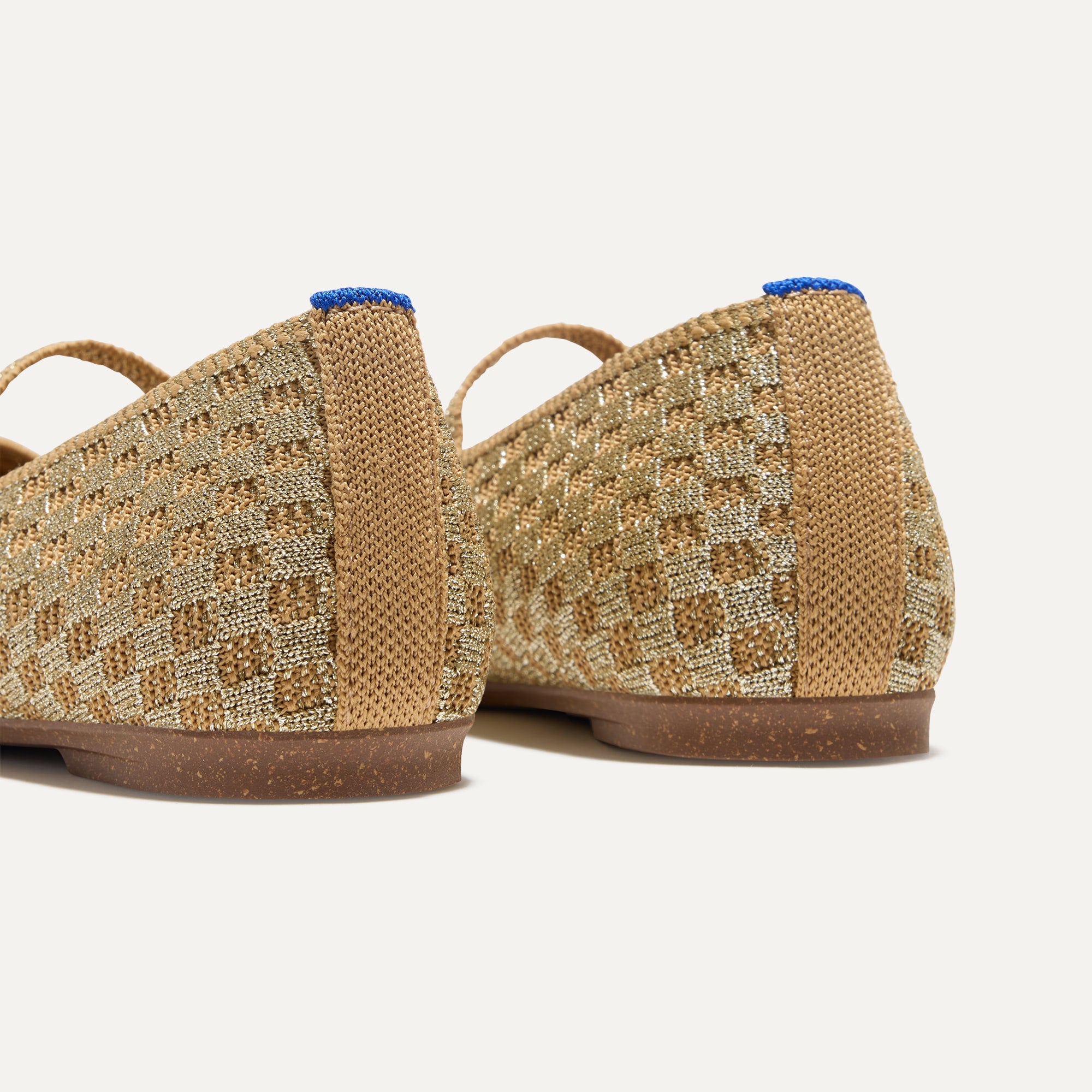 The Max Square Mary Jane - Golden Sun Basketweave(Golden Sun Basketweave,5)